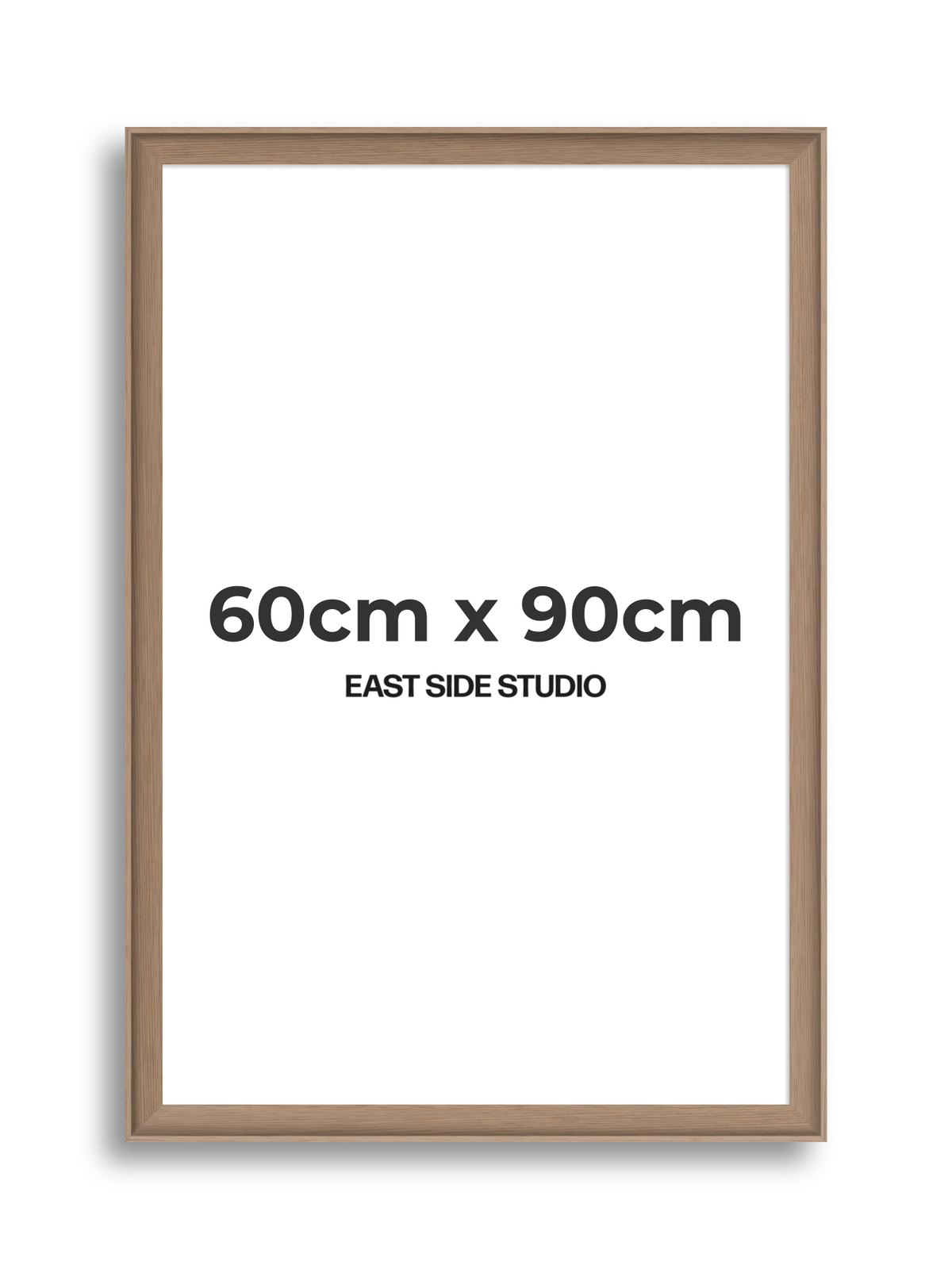 Oak 60cm x 90cm picture frame