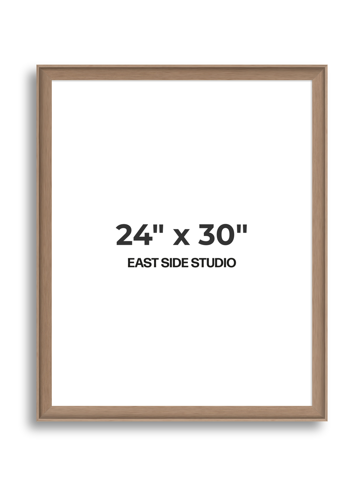 Oak 24" x 30" picture frame