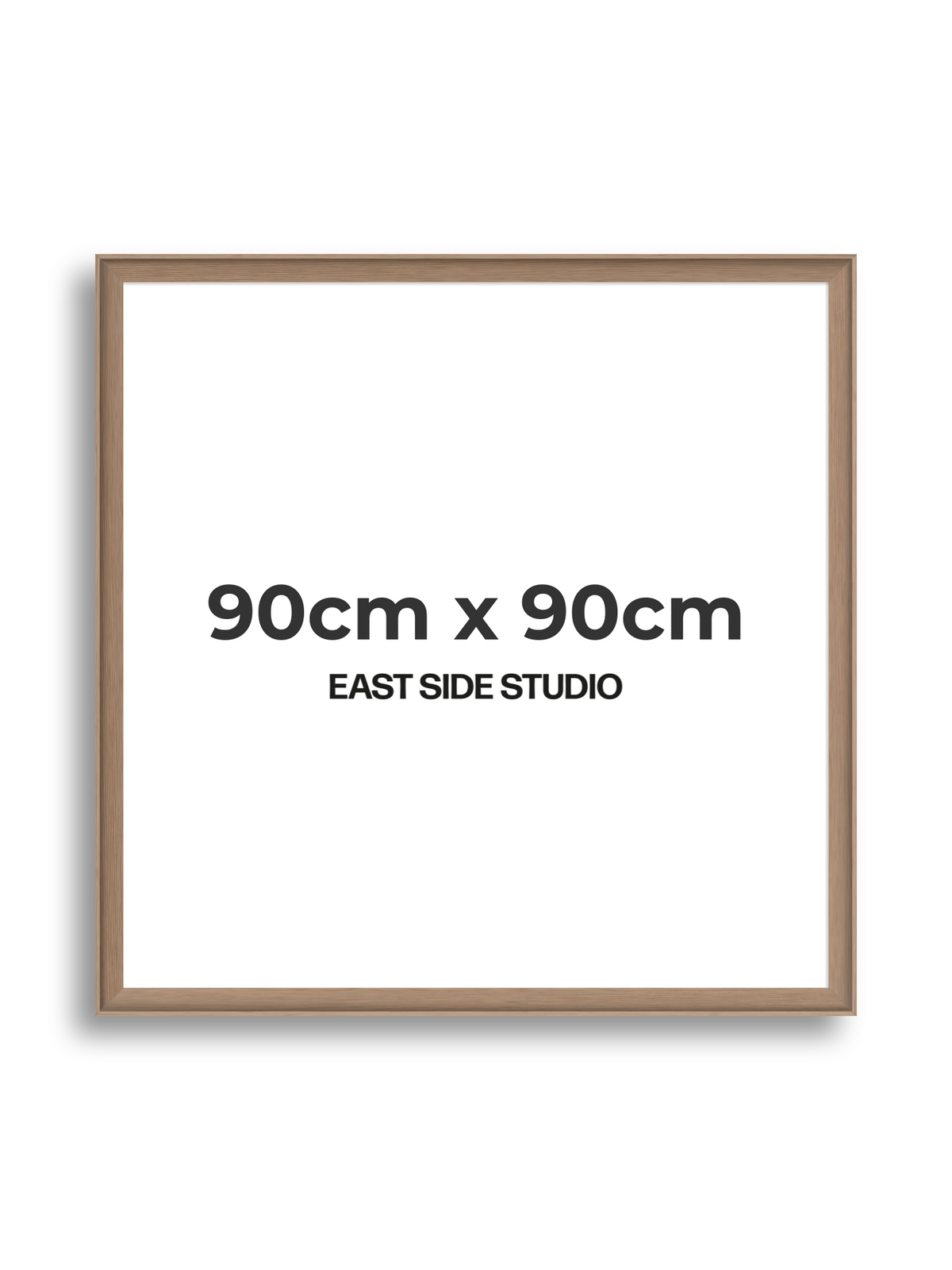 Oak 90cm x 90cm picture frame
