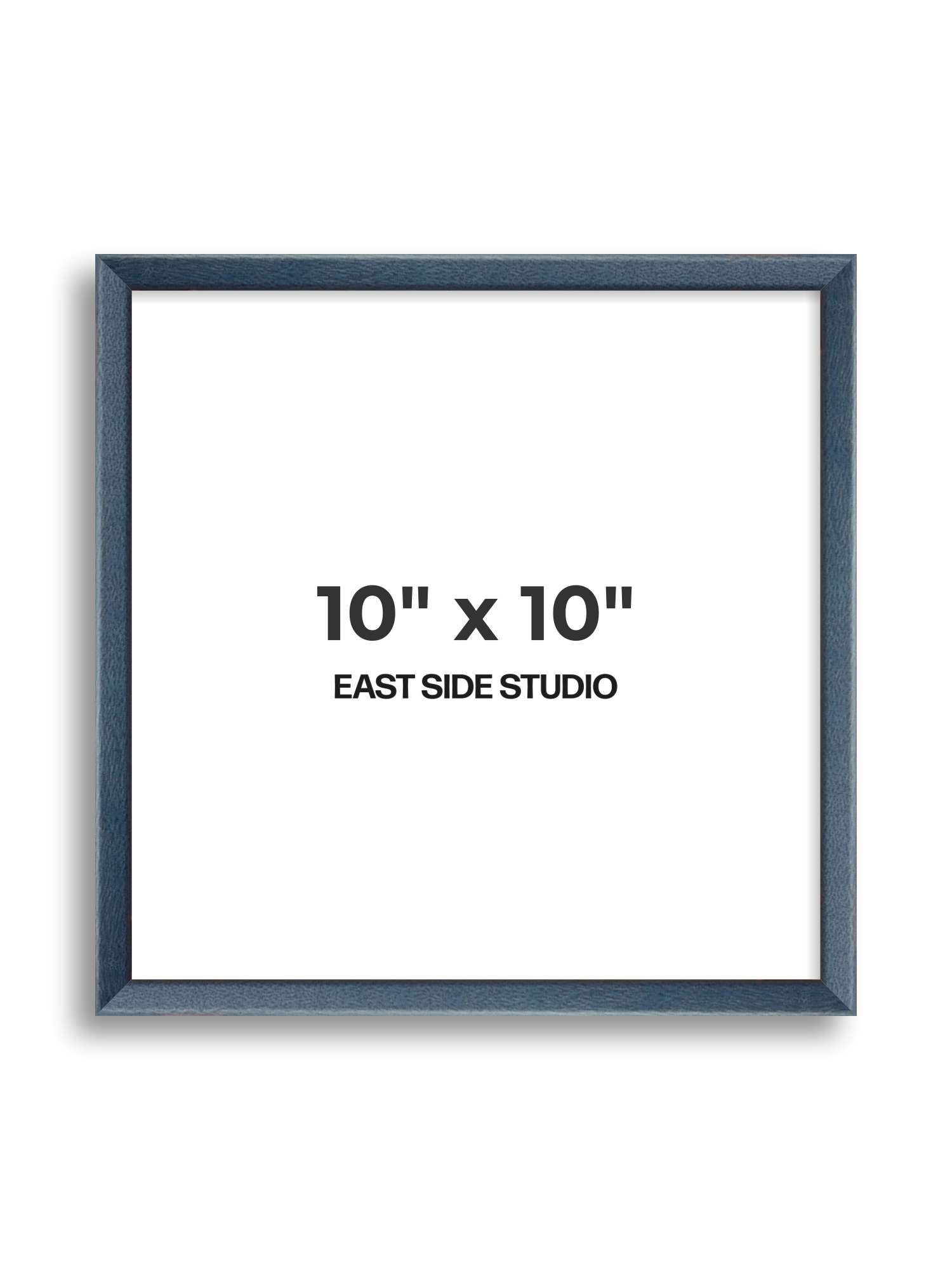 Glacier Blue Stain 10" x 10" picture frame