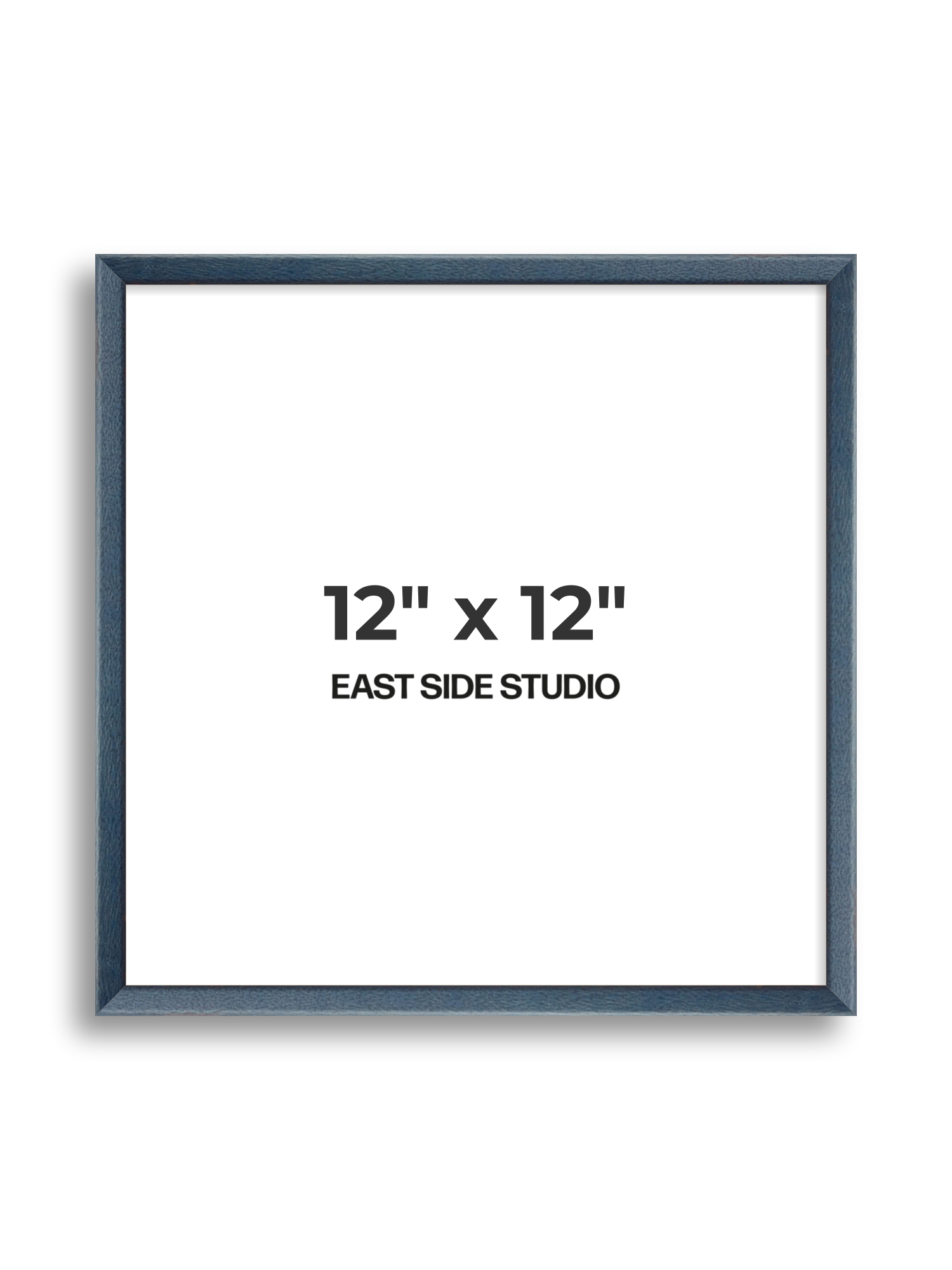 Glacier Blue Stain 12" x 12" picture frame
