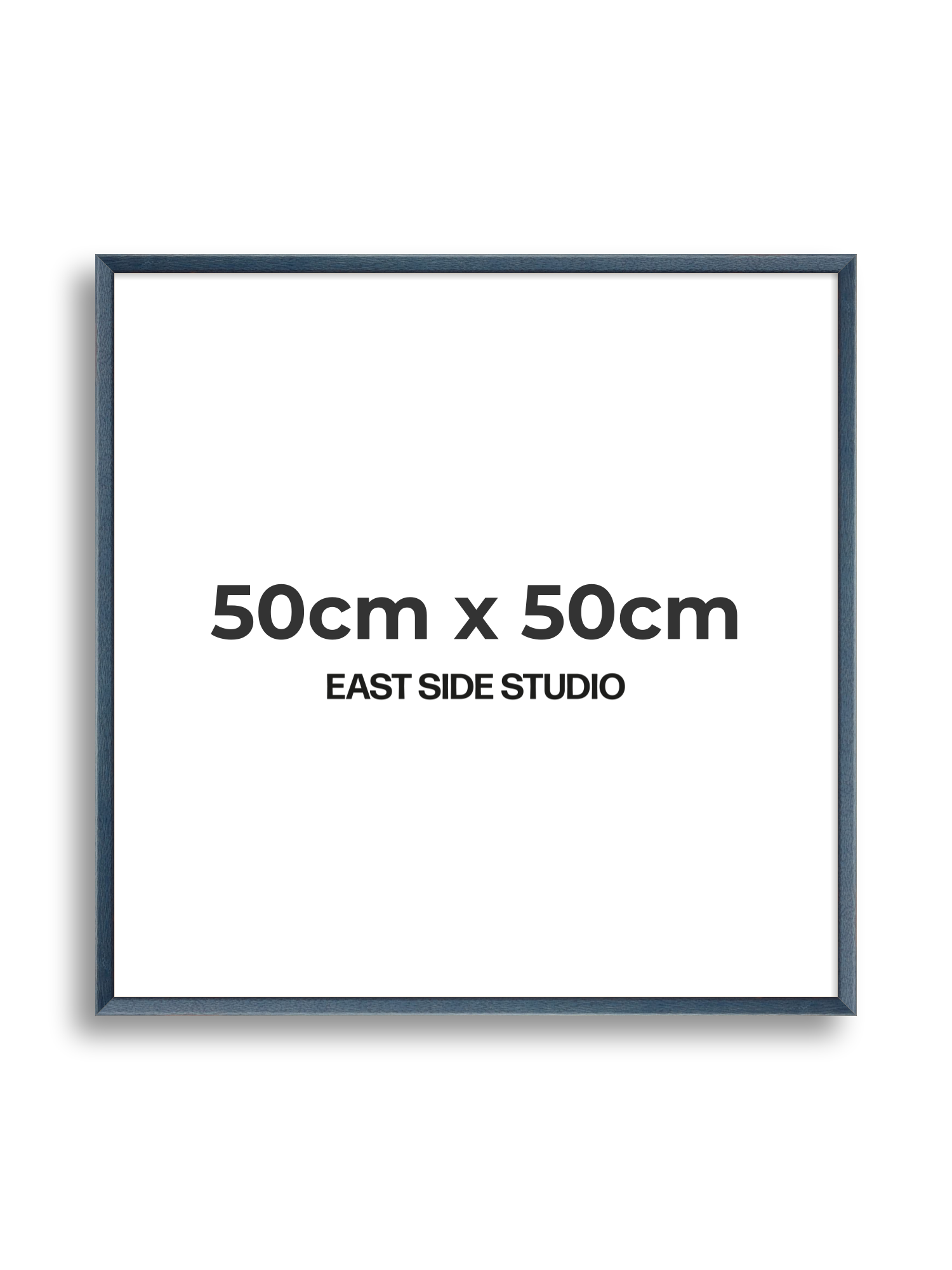 Glacier Blue Stain 50cm x 50cm picture frame
