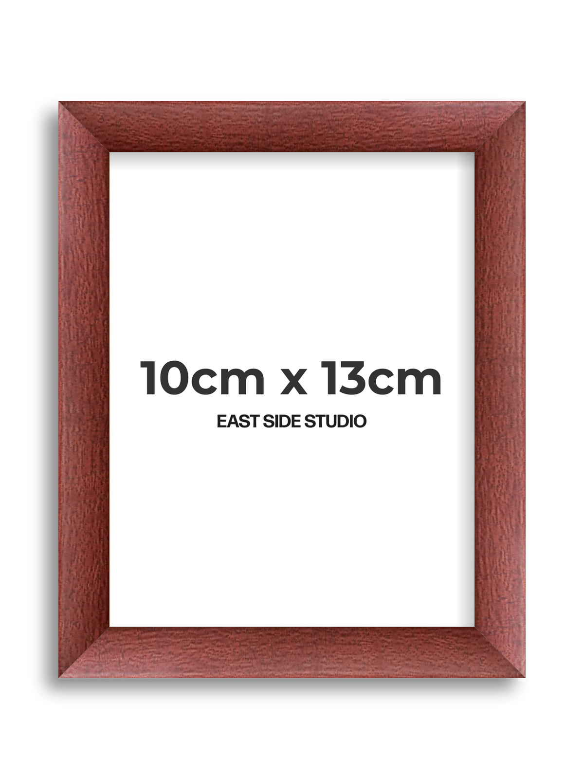 Burgundy 10cm x 13cm picture frame