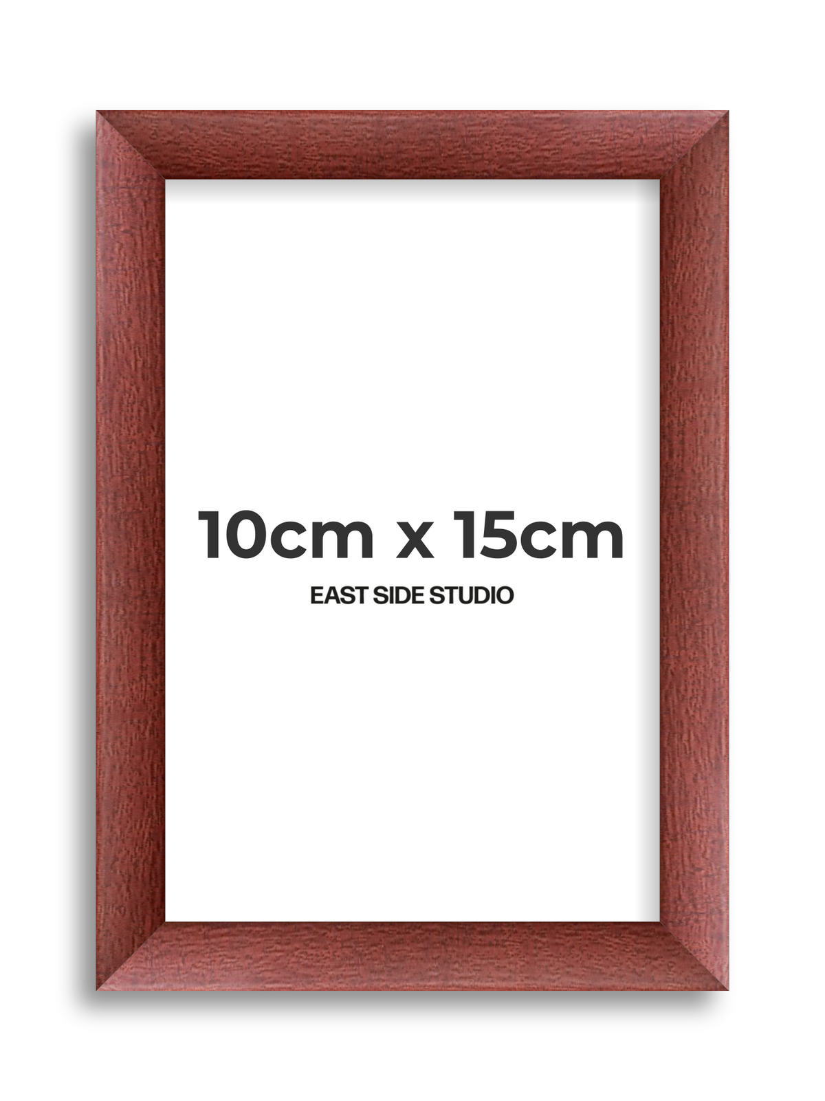 Burgundy 10cm x 15cm picture frame