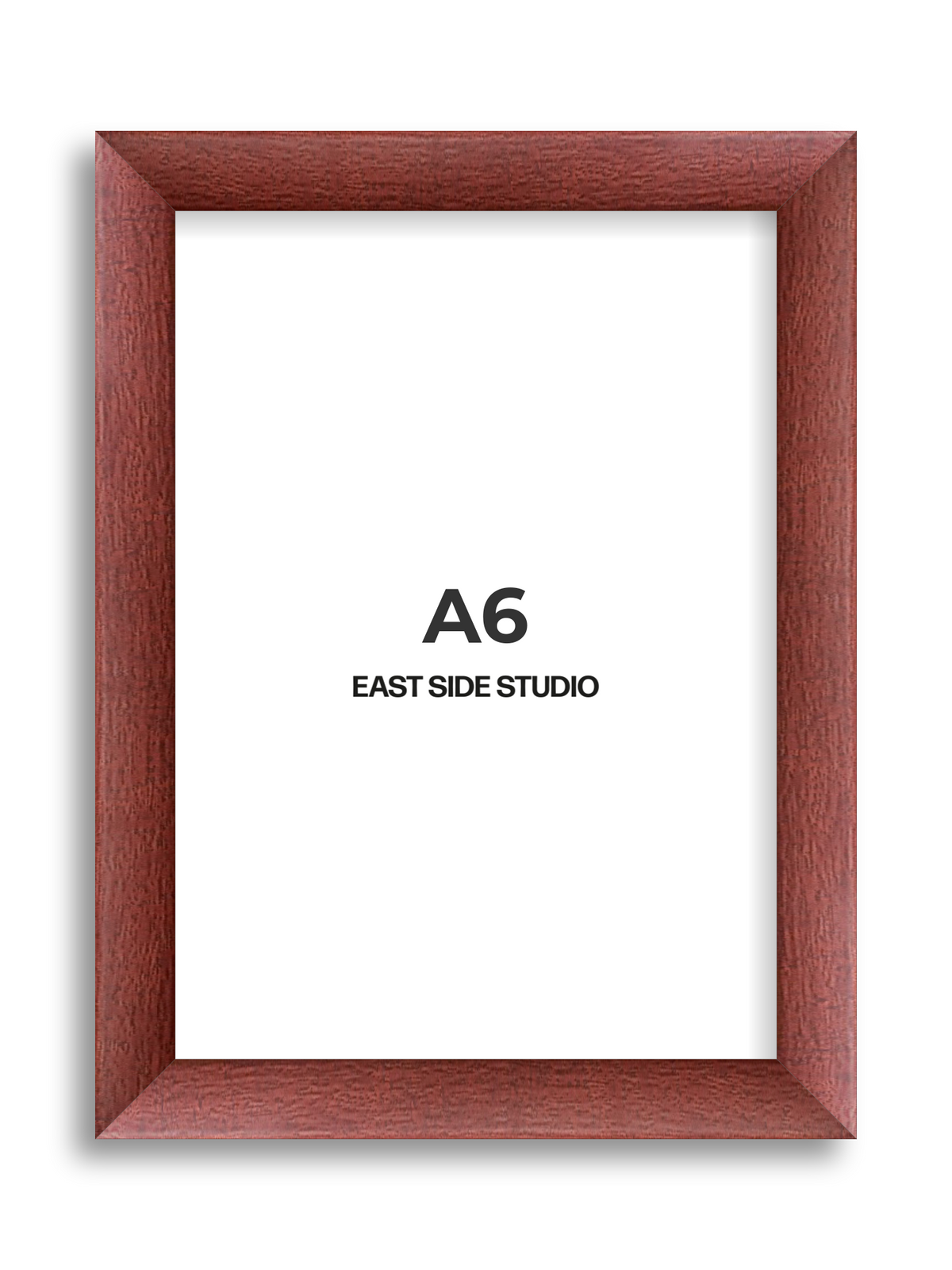 Burgundy A6 picture frame