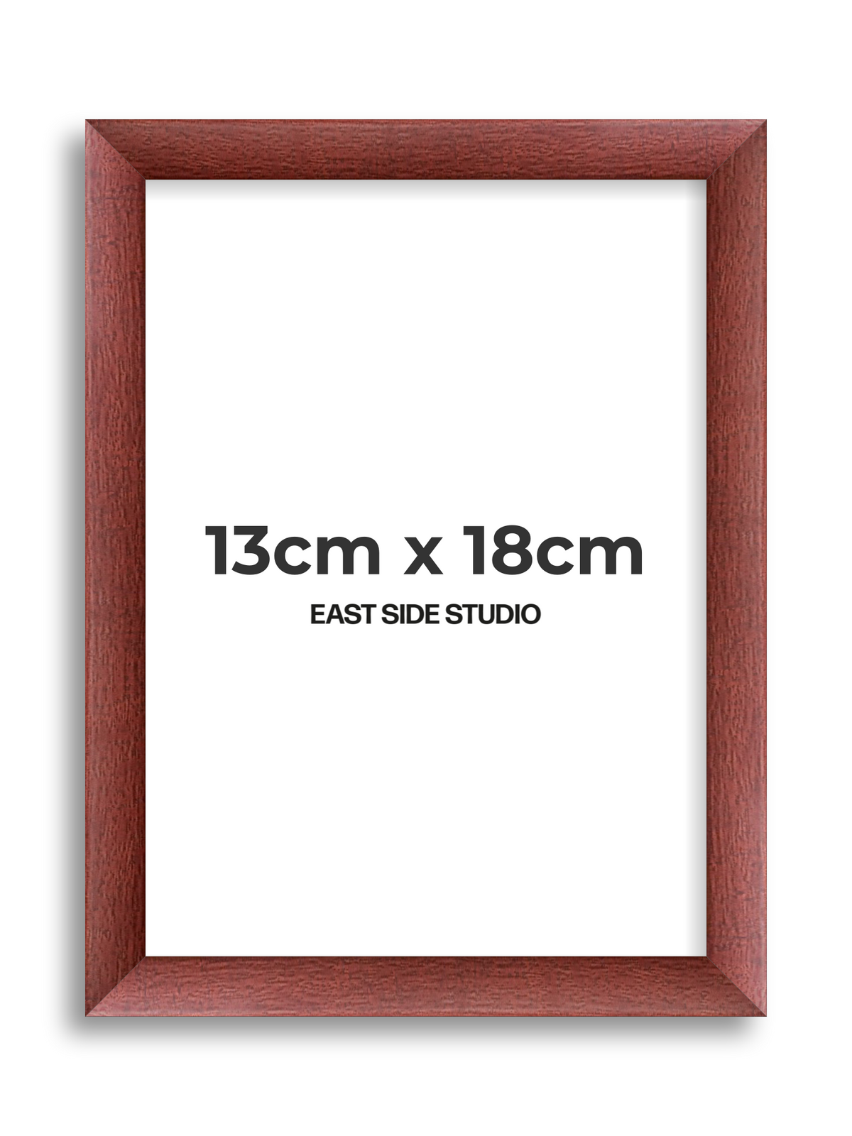 Burgundy 13cm x 18cm picture frame