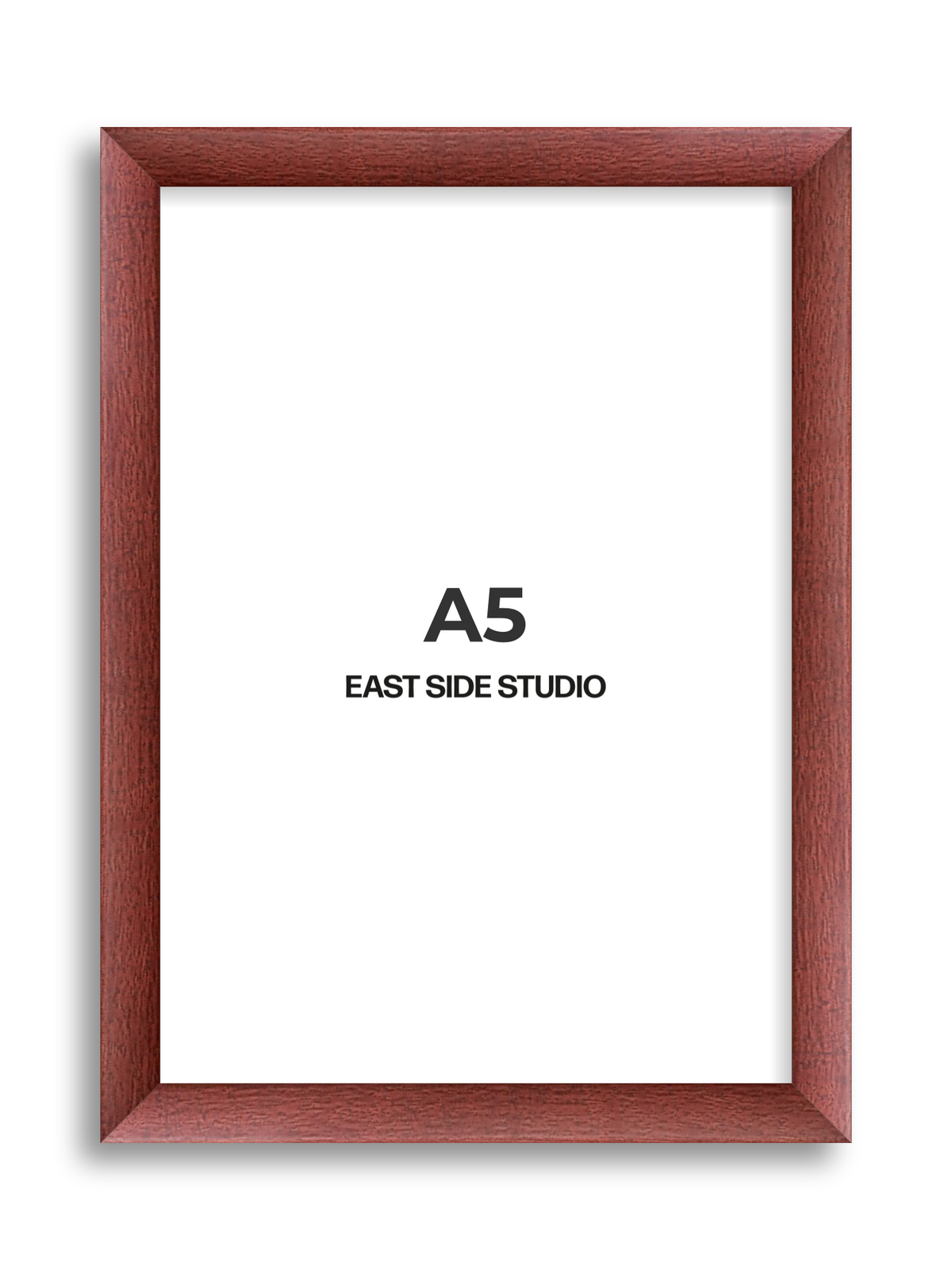 Burgundy A5 picture frame