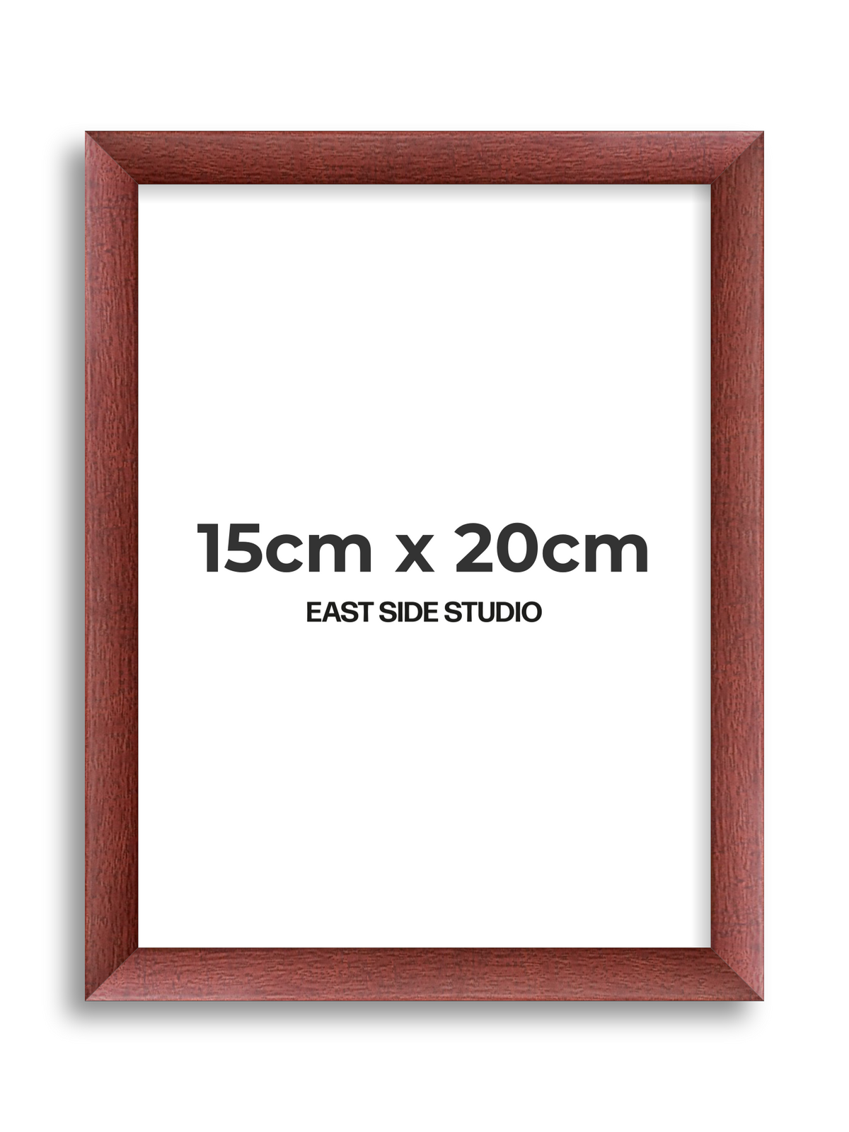 Burgundy 15cm x 20cm picture frame