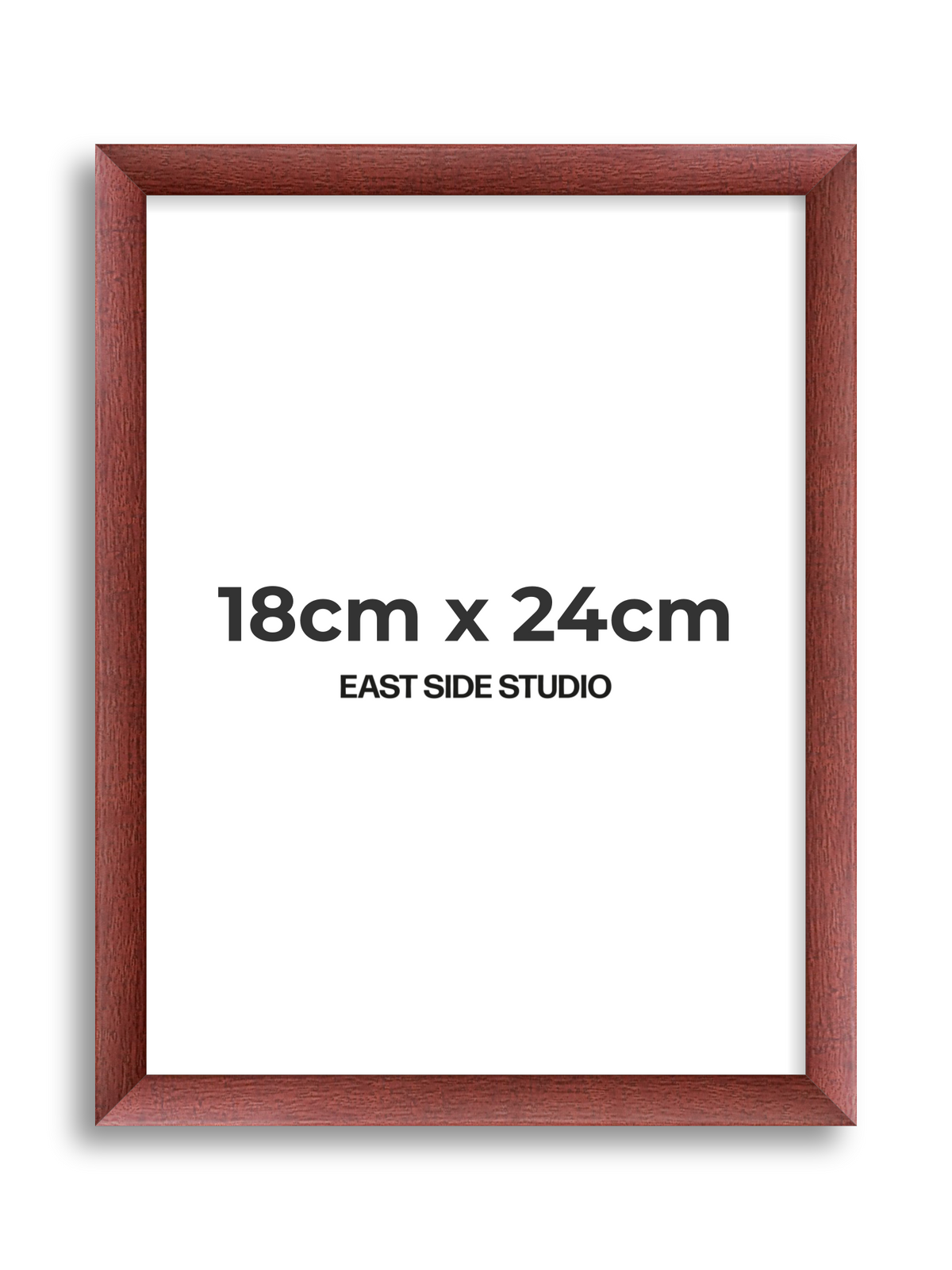 Burgundy 18cm x 24cm picture frame