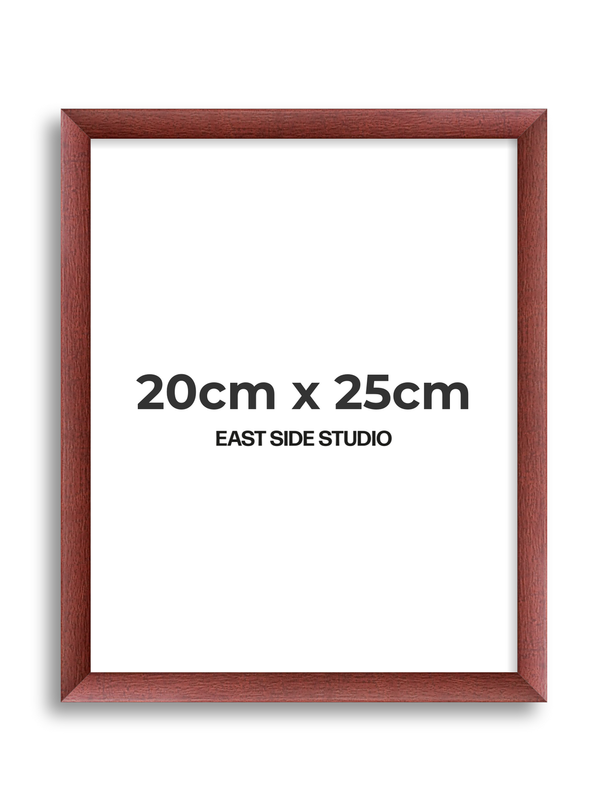 Burgundy 20cm x 25cm picture frame
