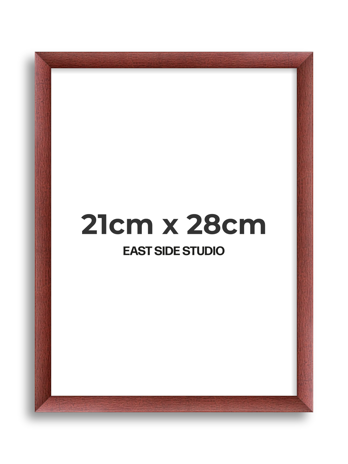 Burgundy 21cm x 28cm picture frame