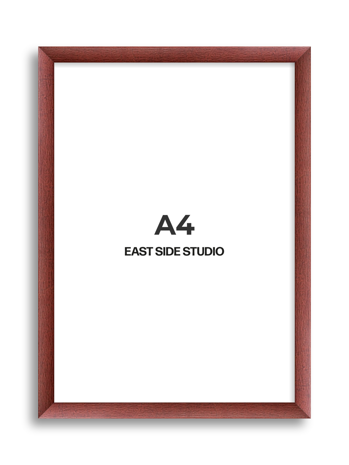 Burgundy A4 picture frame