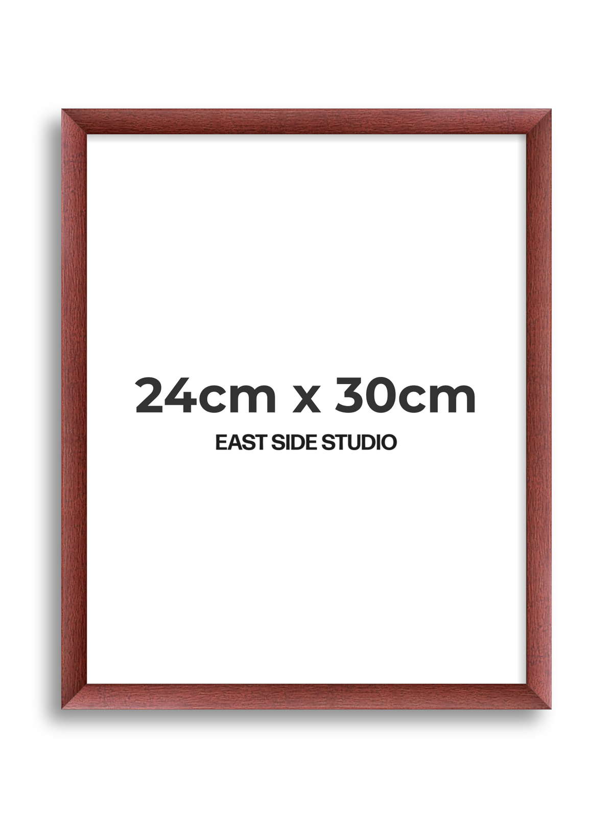 Burgundy 24cm x 30cm picture frame