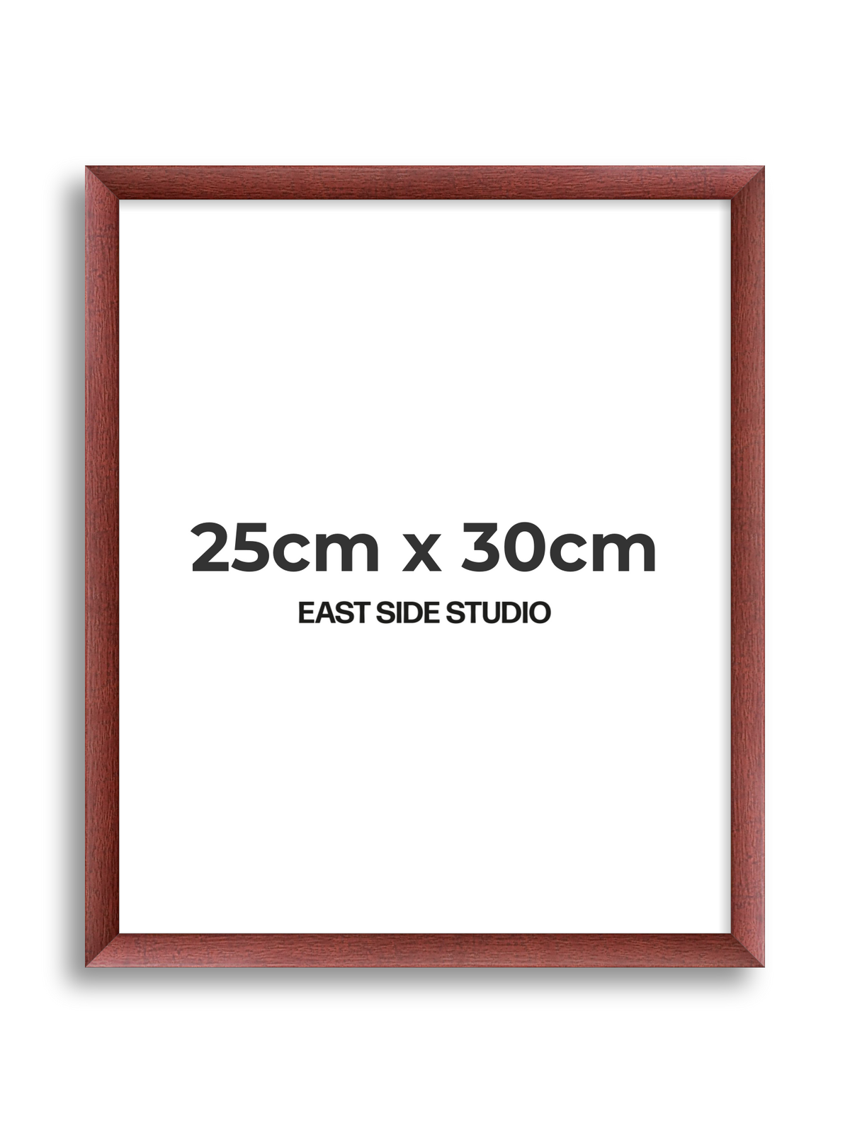 Burgundy 25cm x 30cm picture frame