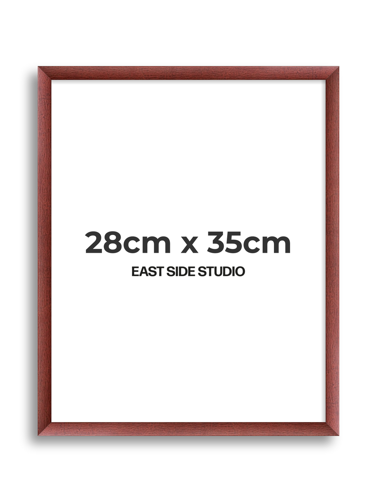 Burgundy 28cm x 35cm picture frame