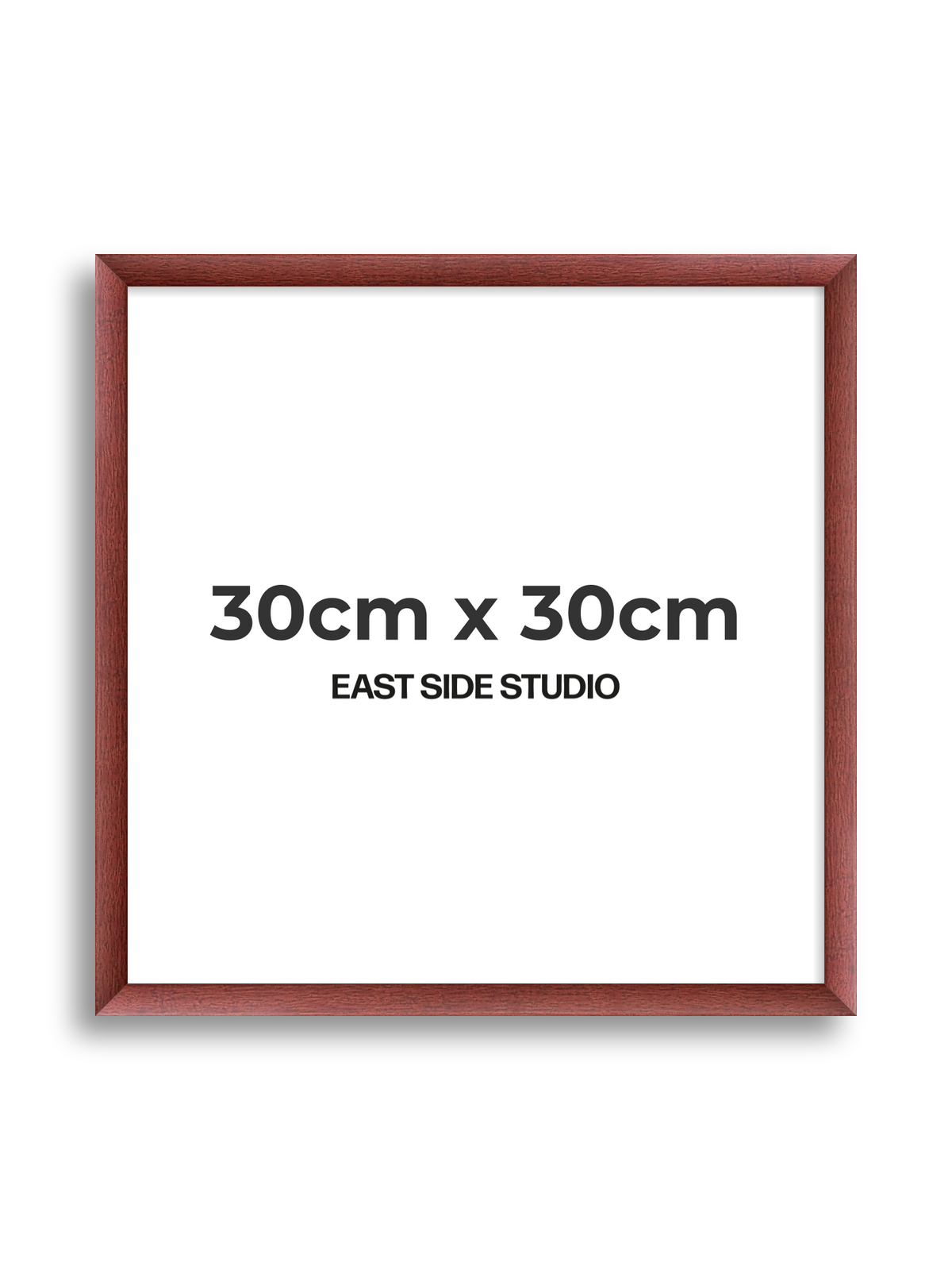 Burgundy 30cm x 30cm picture frame