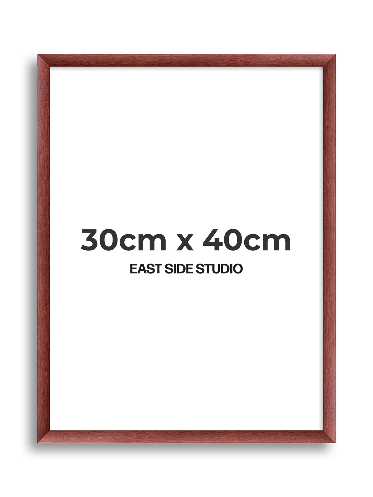 Burgundy 30cm x 40cm picture frame