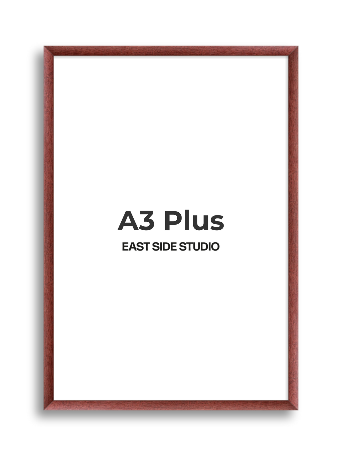 Burgundy A3 Plus picture frame