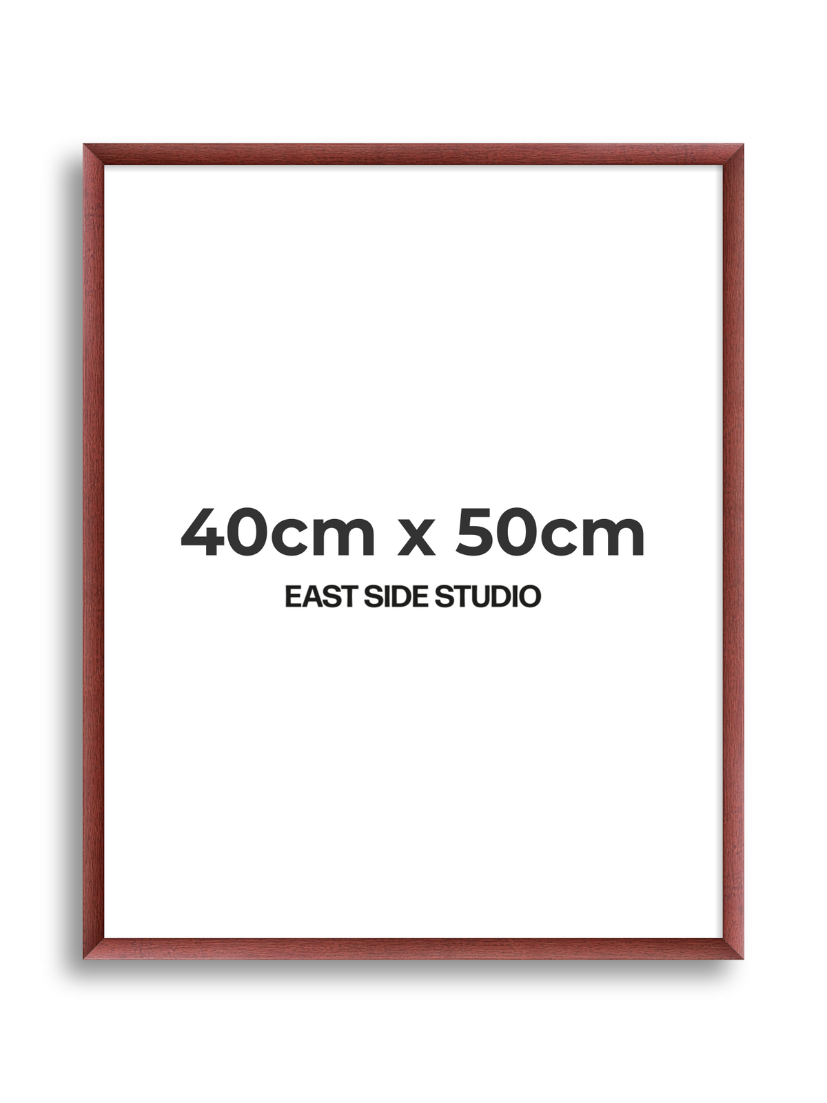 Burgundy 40cm x 50cm picture frame