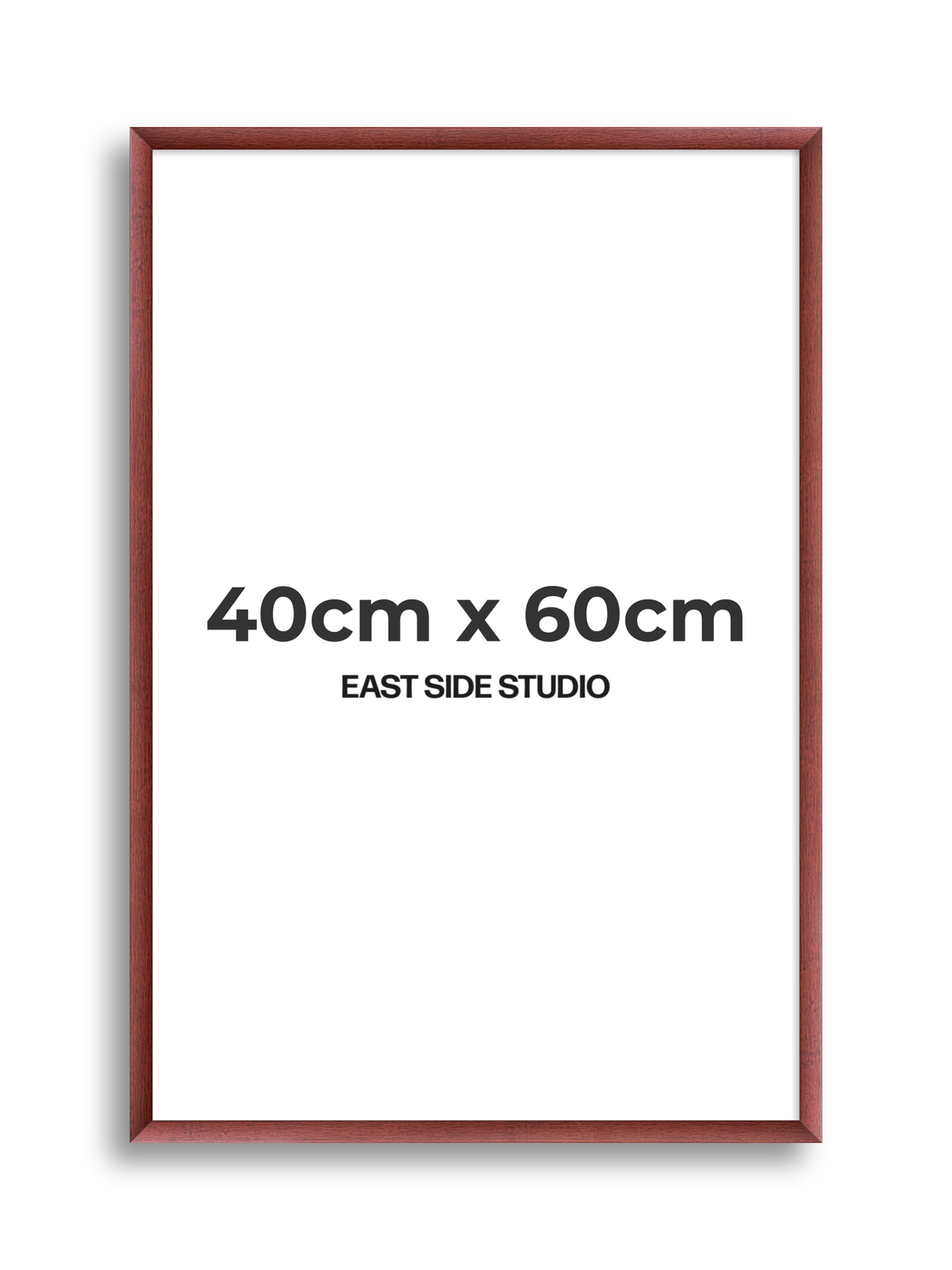 Burgundy 40cm x 60cm picture frame