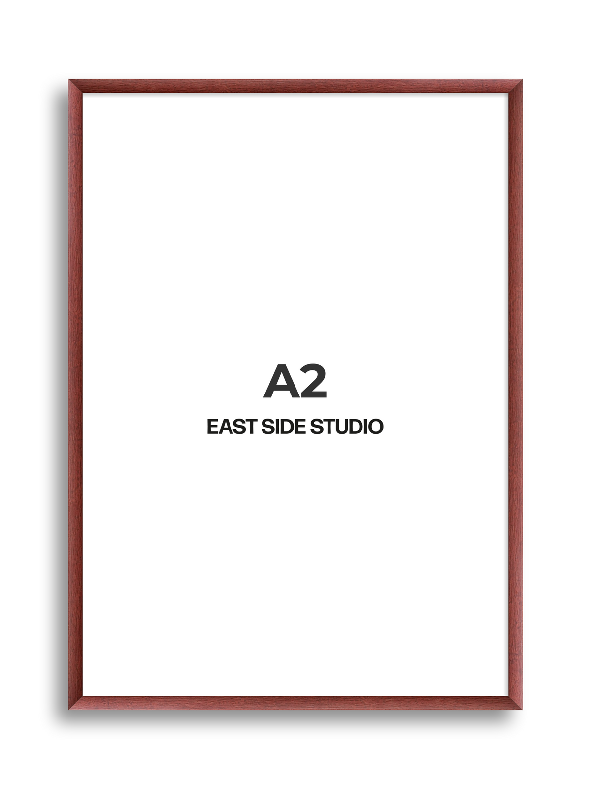 Burgundy A2 picture frame