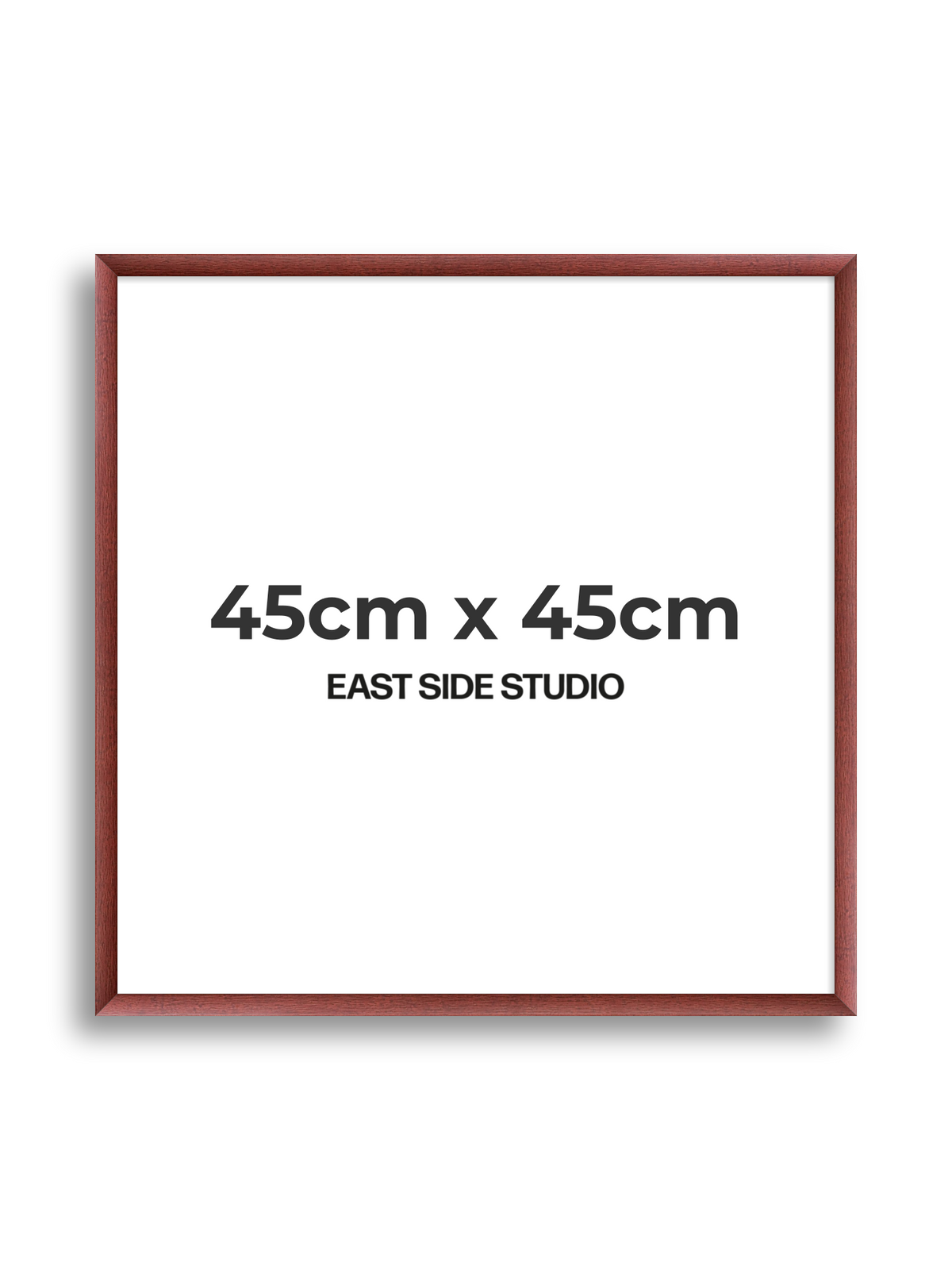 Burgundy 45cm x 45cm picture frame