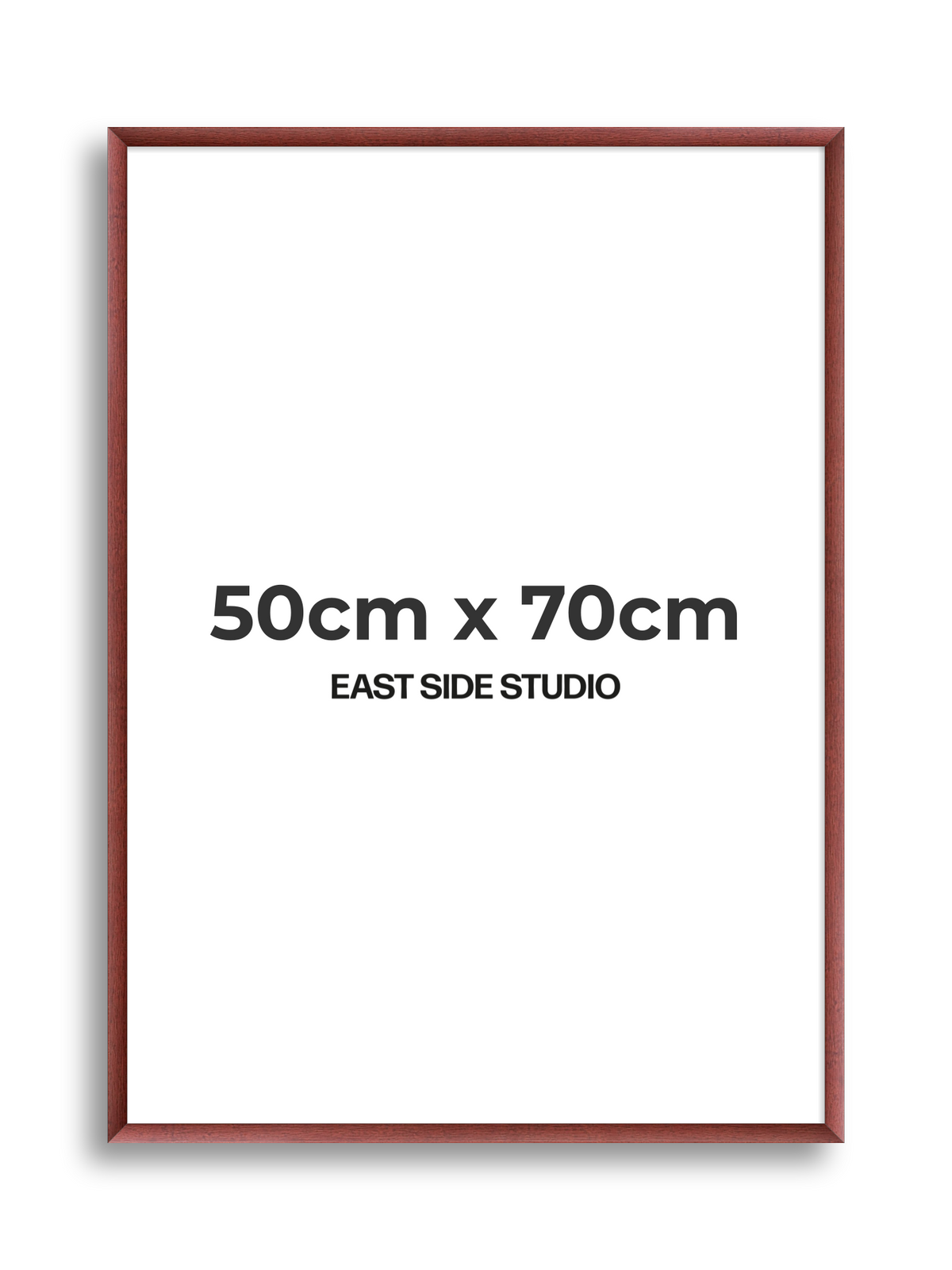 Burgundy 50cm x 70cm picture frame