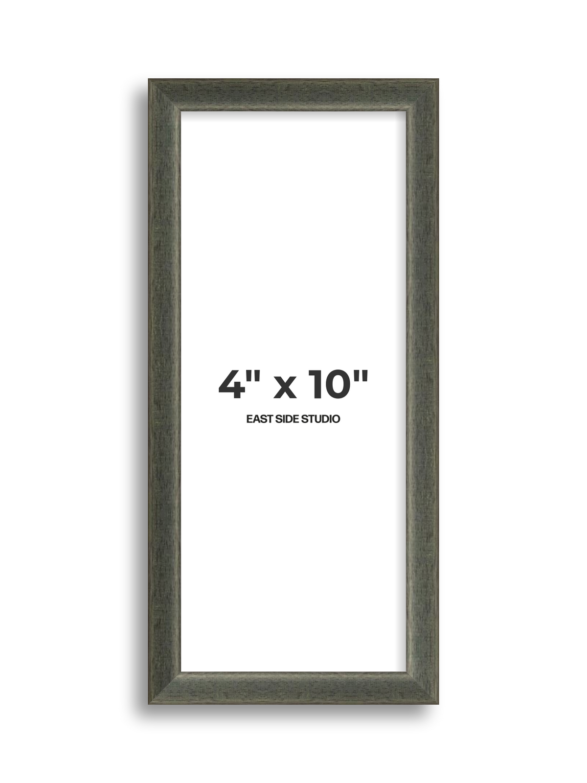 Moss Green 4" x 10" picture frame