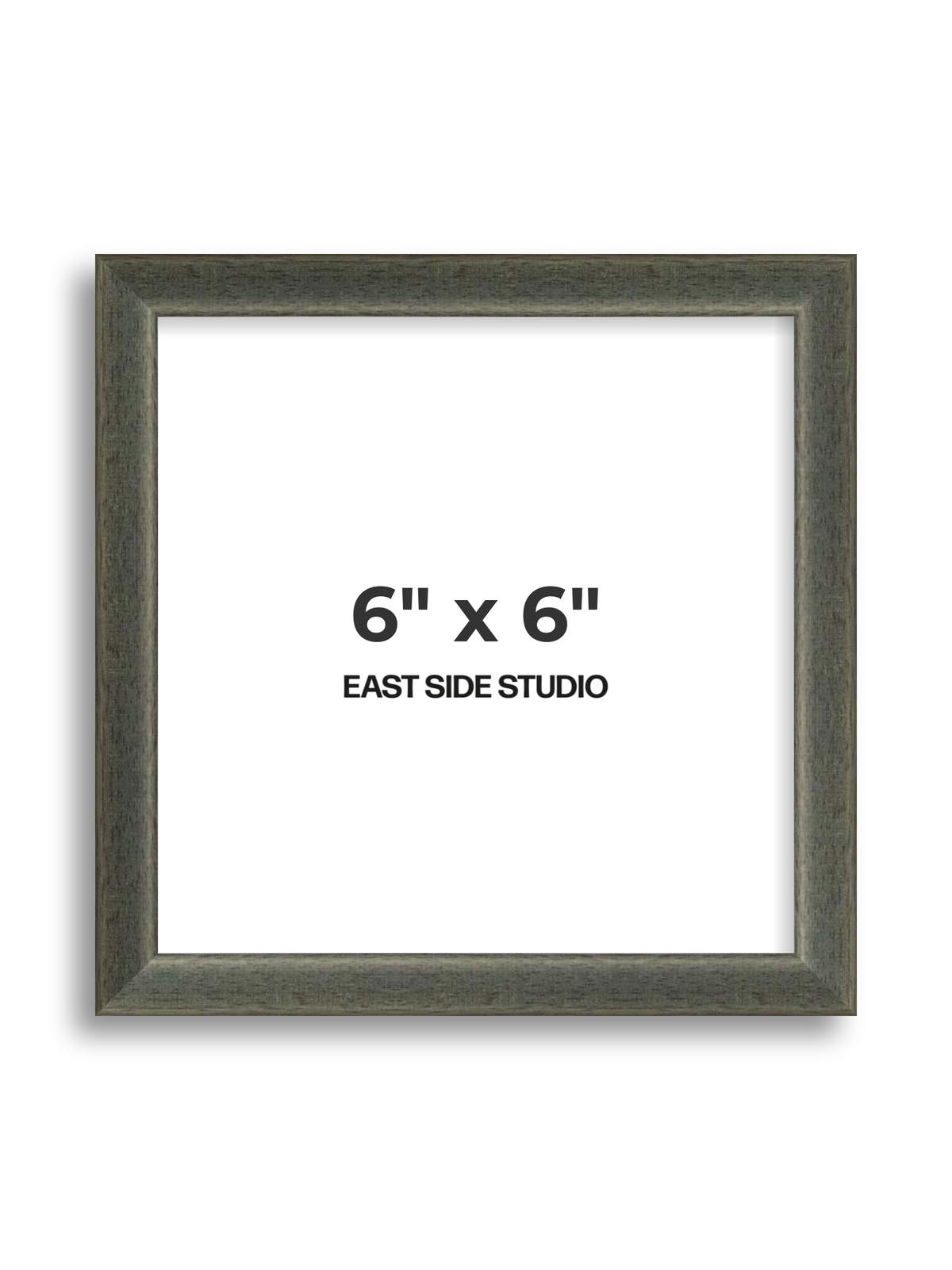 Moss Green 6" x 6" picture frame