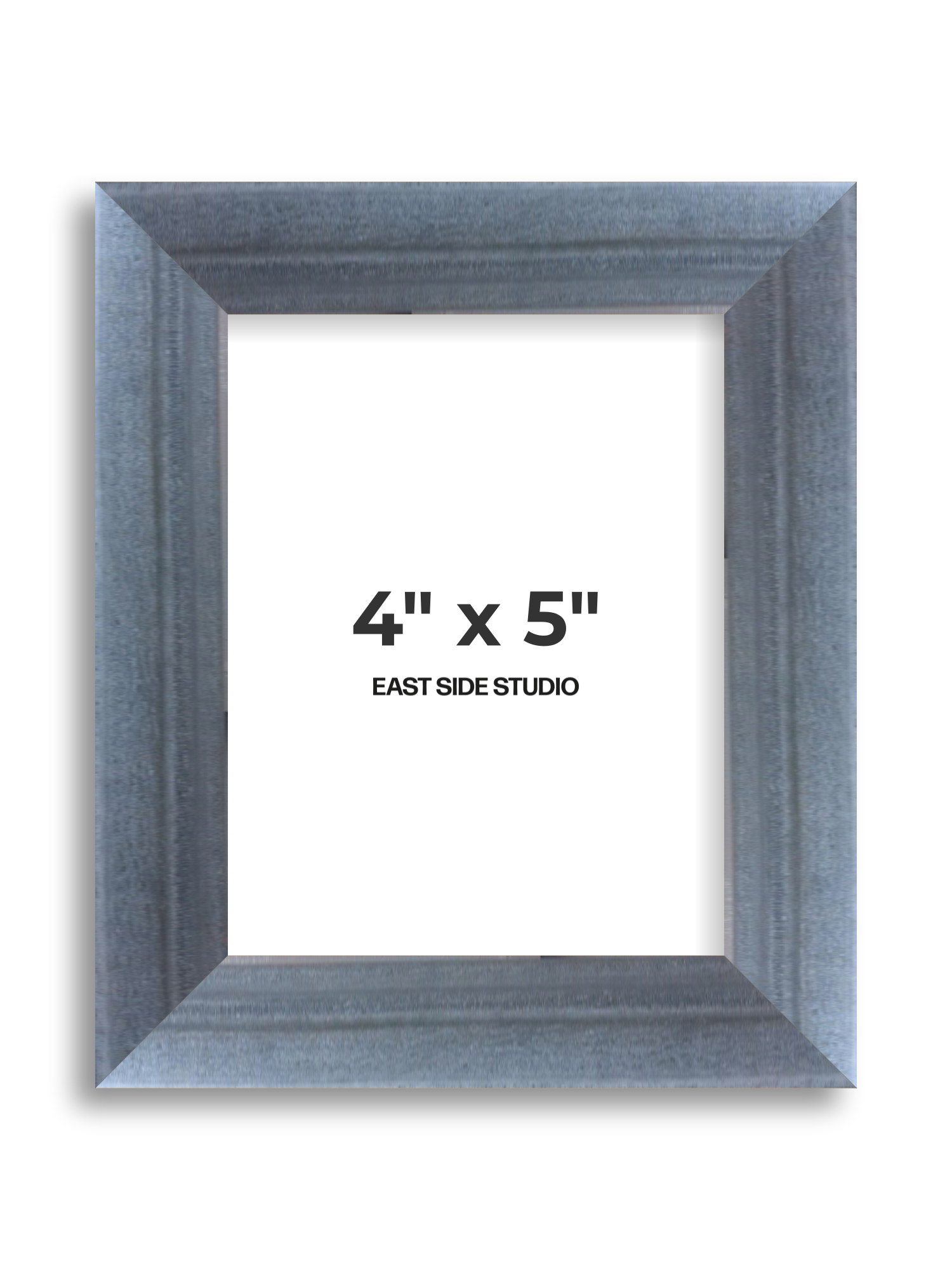 Steel Blue Stain 4" x 5" picture frame