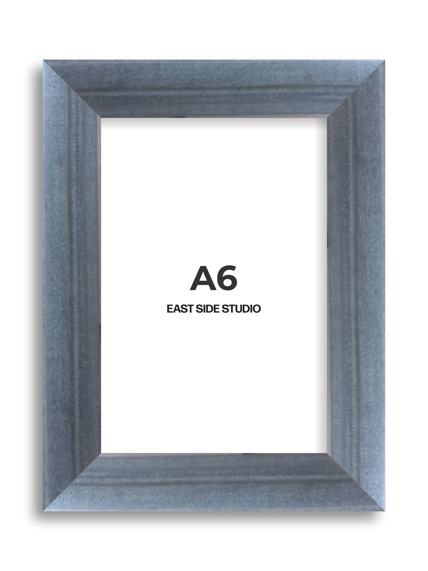 Steel Blue Stain A6 picture frame