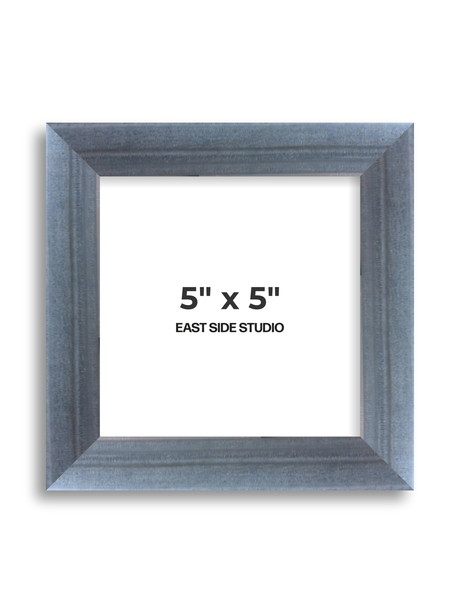 Steel Blue Stain 5" x 5" picture frame