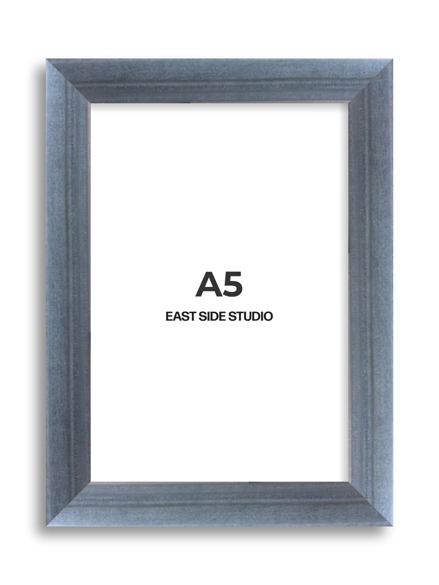 Steel Blue Stain A5 picture frame