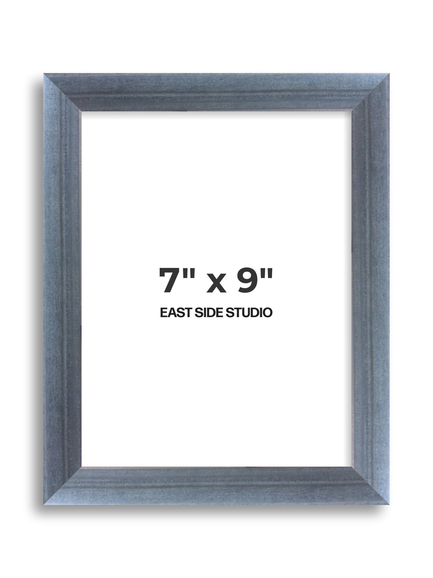 Steel Blue Stain 7" x 9" picture frame