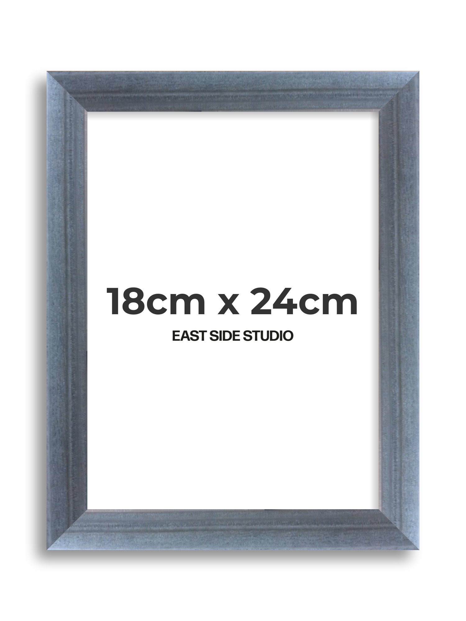 Steel Blue Stain 18cm x 24cm picture frame