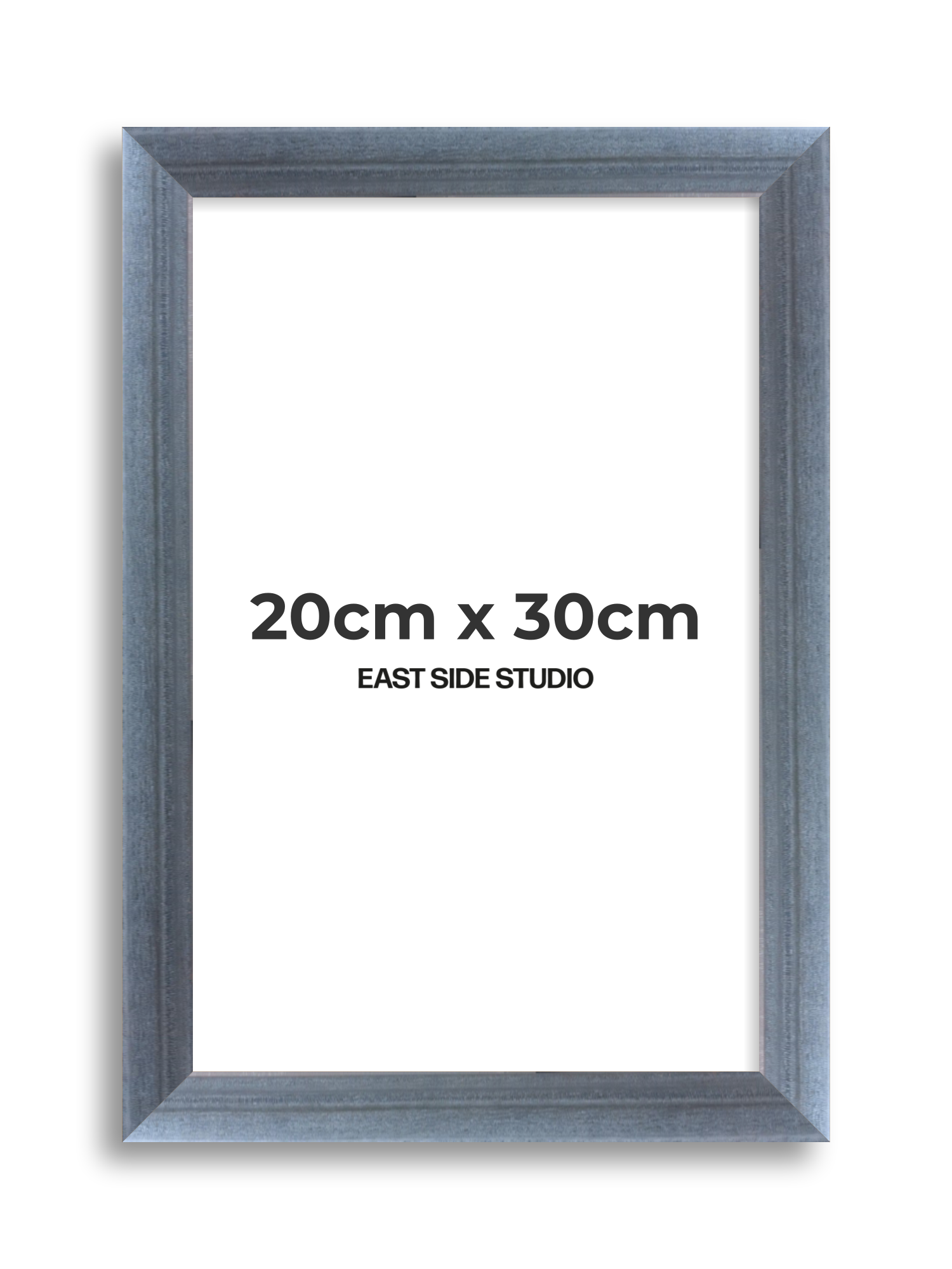 Steel Blue Stain 20cm x 30cm picture frame