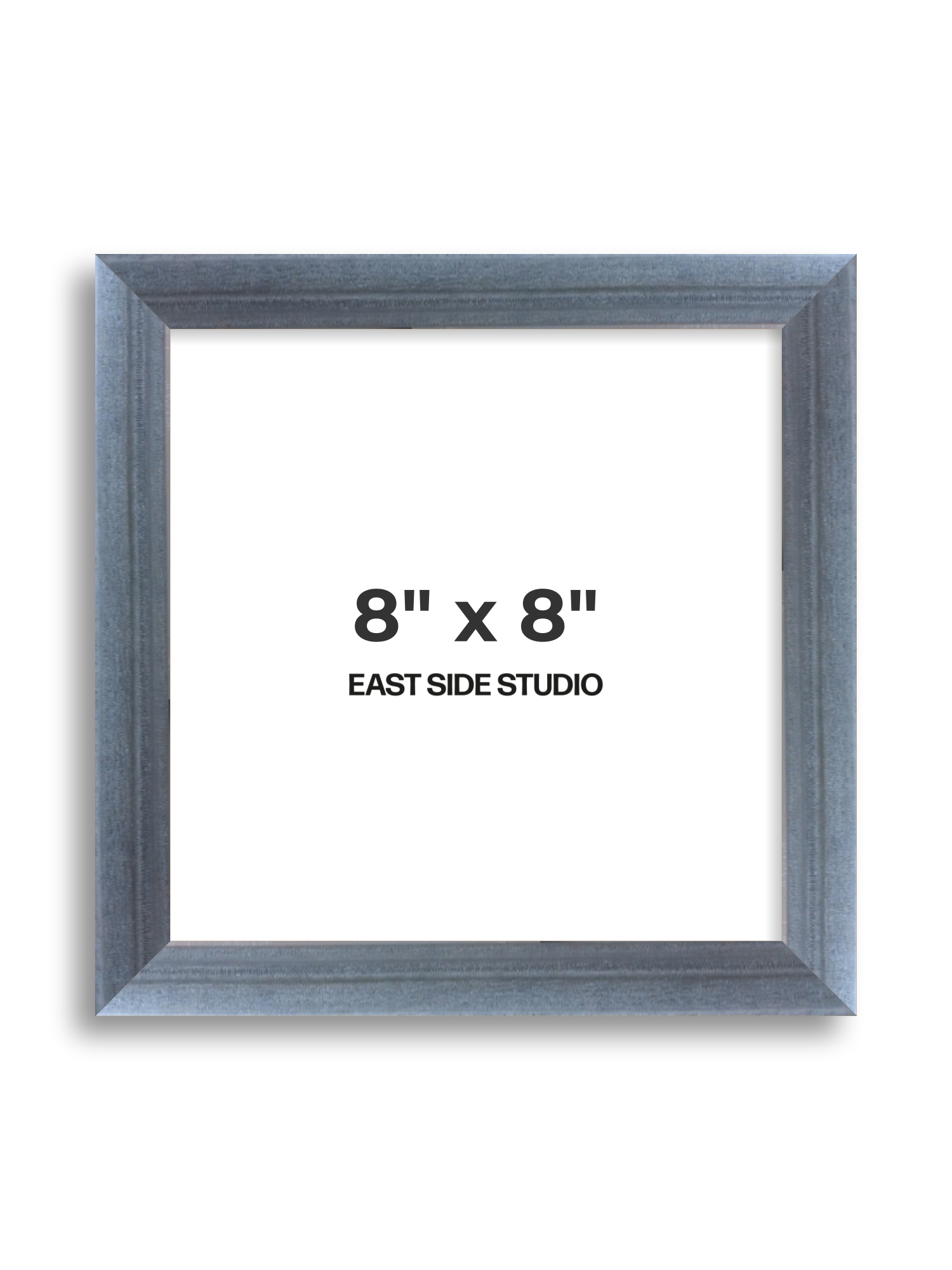 Steel Blue Stain 8" x 8" picture frame