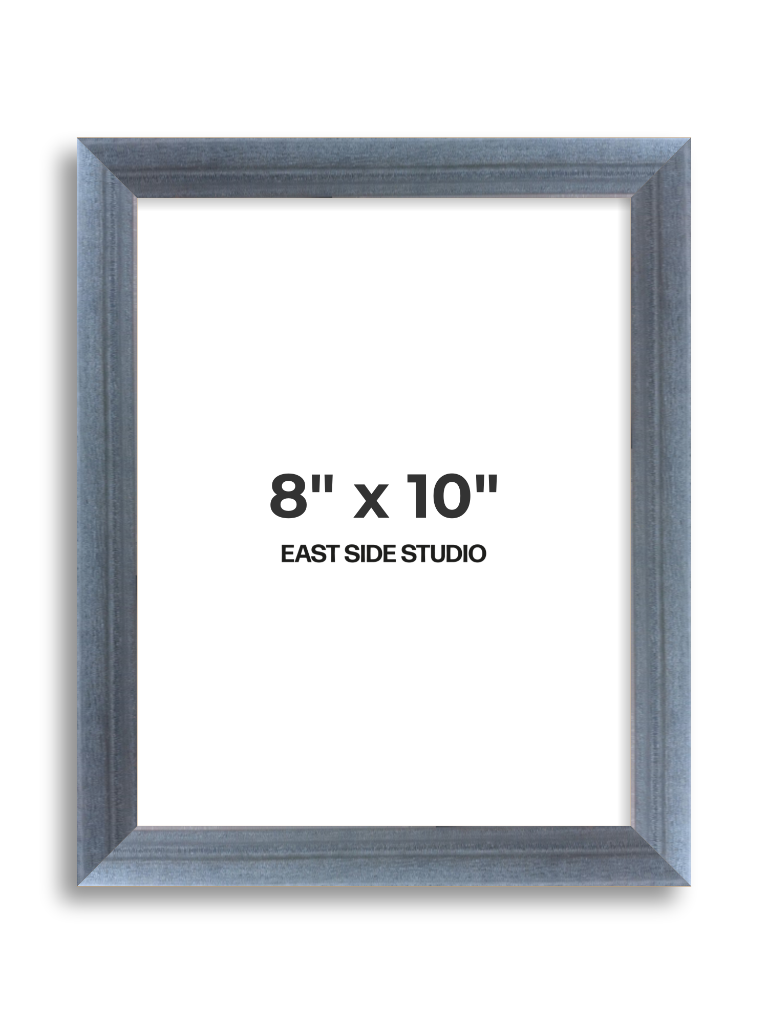 Steel Blue Stain 8" x 10" picture frame