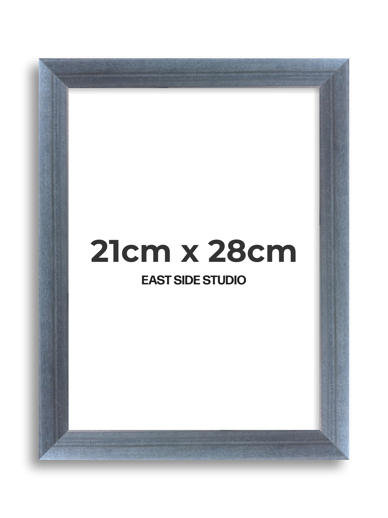 Steel Blue Stain 21cm x 28cm picture frame