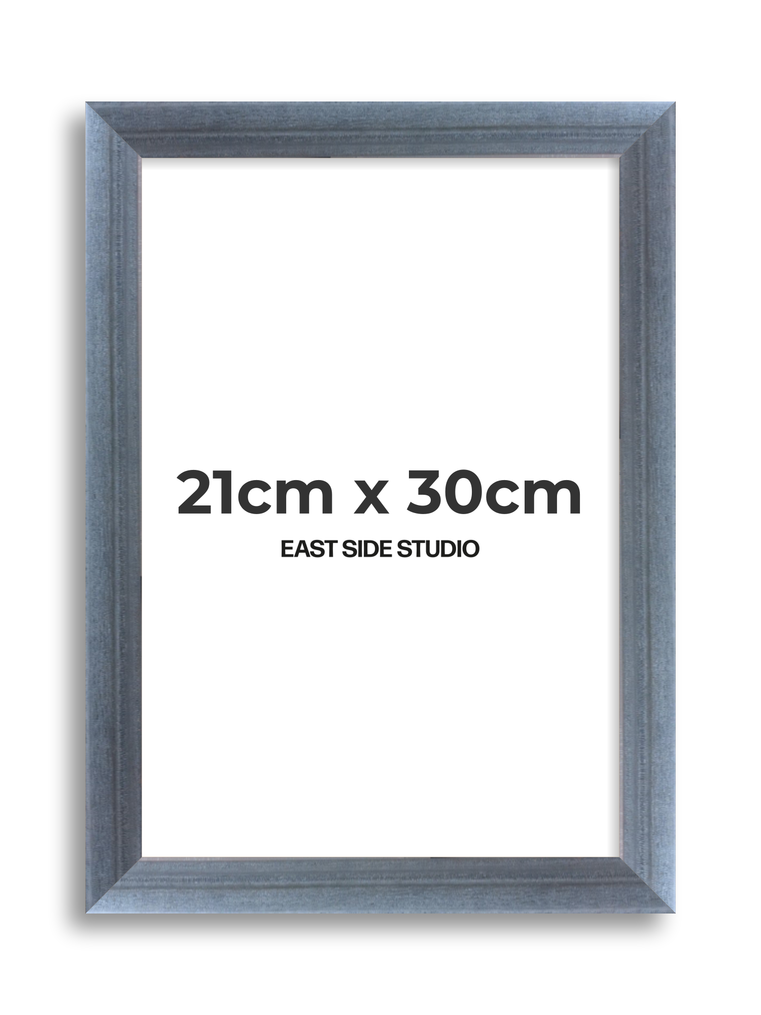 Steel Blue Stain 21cm x 30cm picture frame