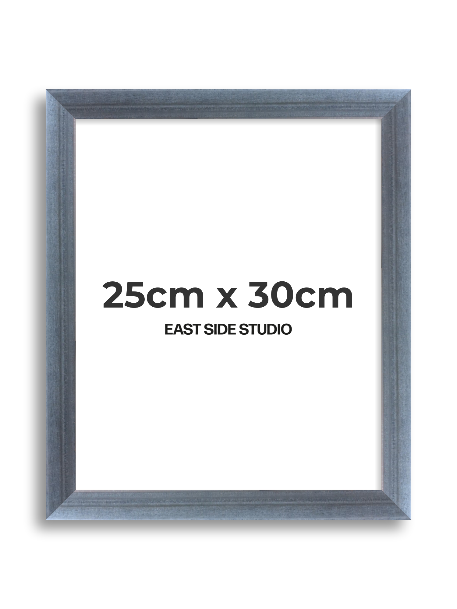 Steel Blue Stain 25cm x 30cm picture frame