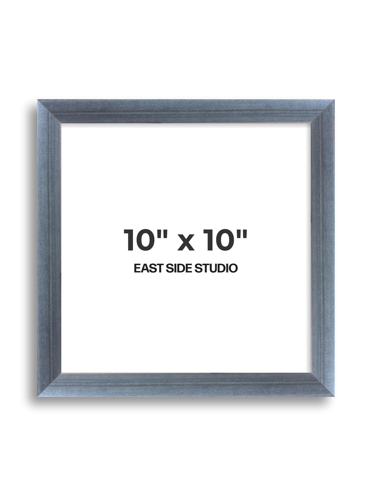 Steel Blue Stain 10" x 10" picture frame