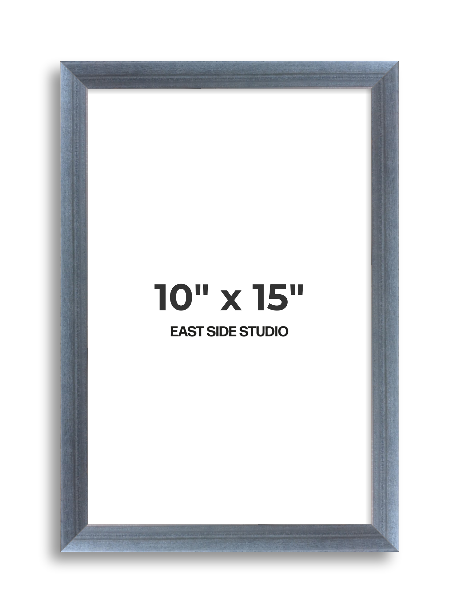 Steel Blue Stain 10" x 15" picture frame