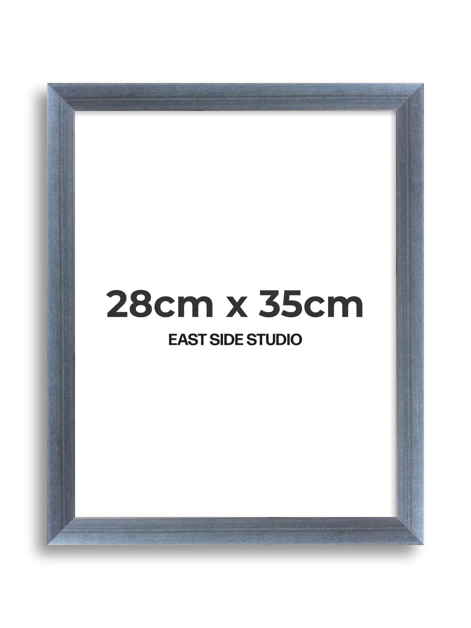 Steel Blue Stain 28cm x 35cm picture frame