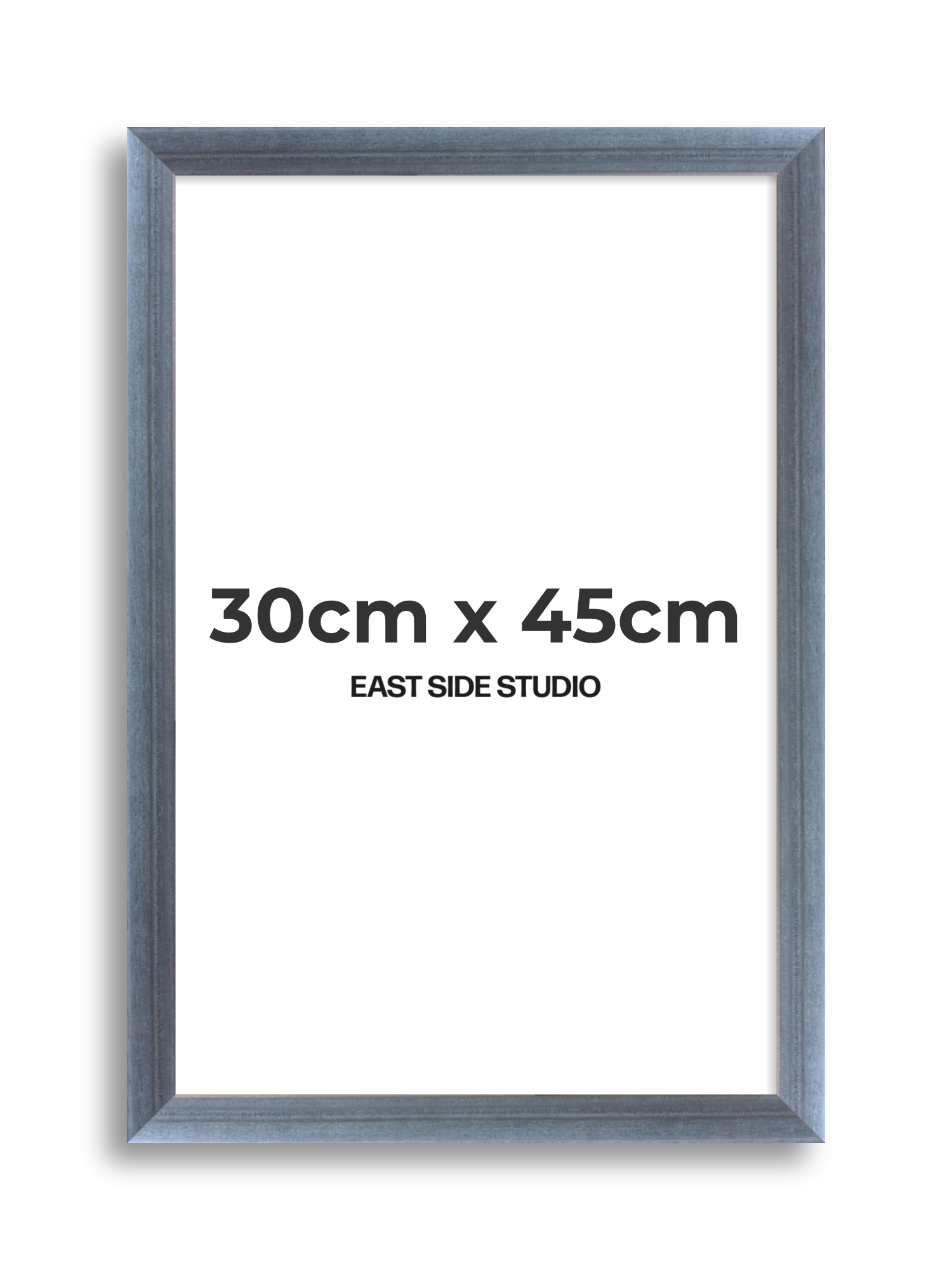 Steel Blue Stain 30cm x 45cm picture frame