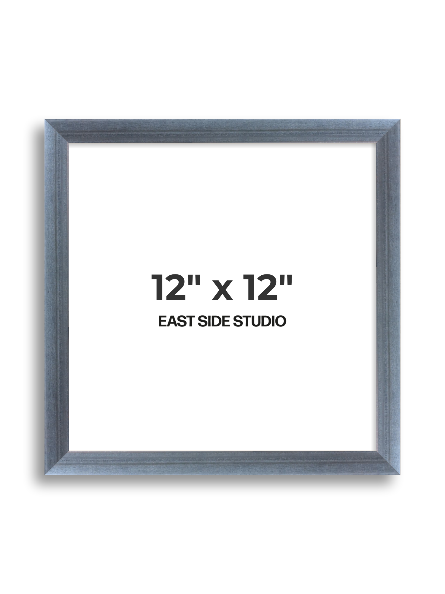 Steel Blue Stain 12" x 12" picture frame