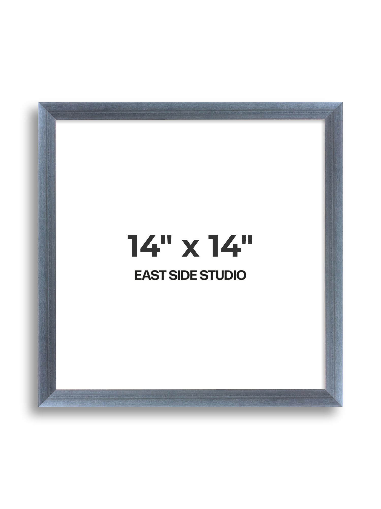 Steel Blue Stain 14" x 14" picture frame