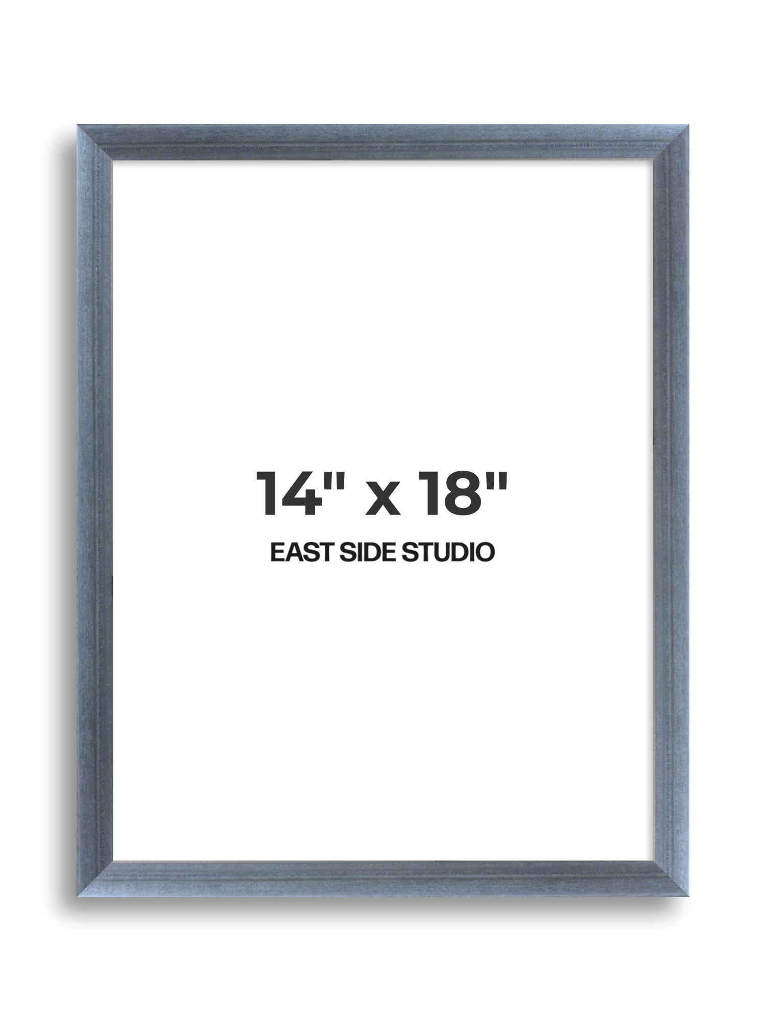 Steel Blue Stain 14" x 18" picture frame