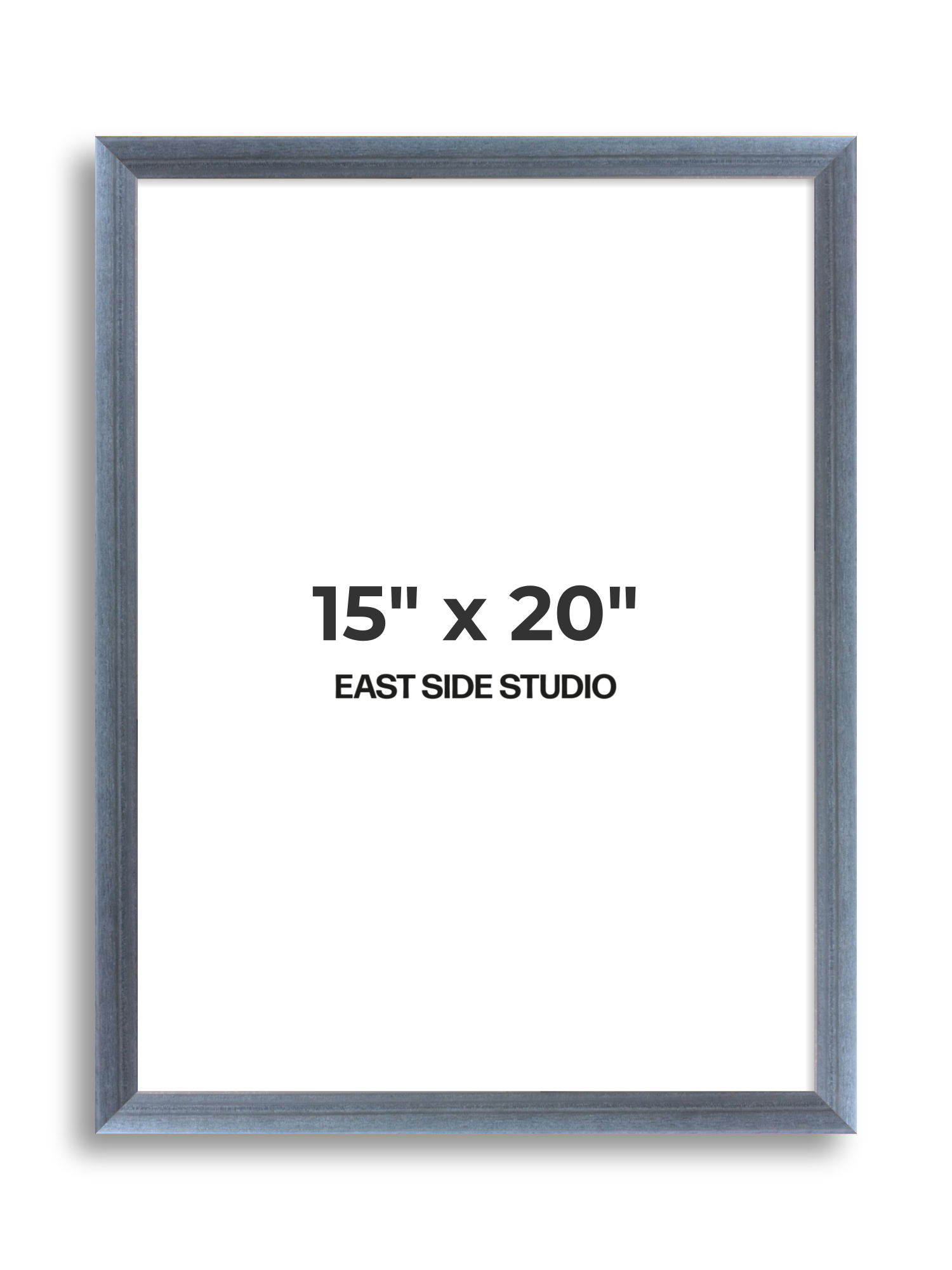 Steel Blue Stain 15" x 20" picture frame