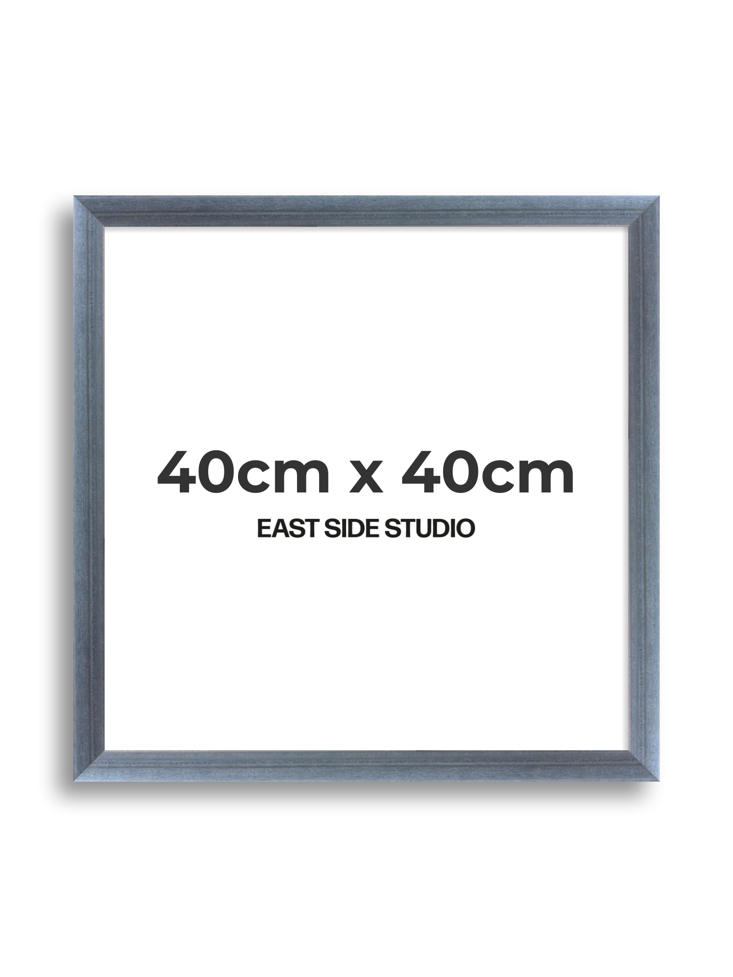 Steel Blue Stain 40cm x 40cm picture frame